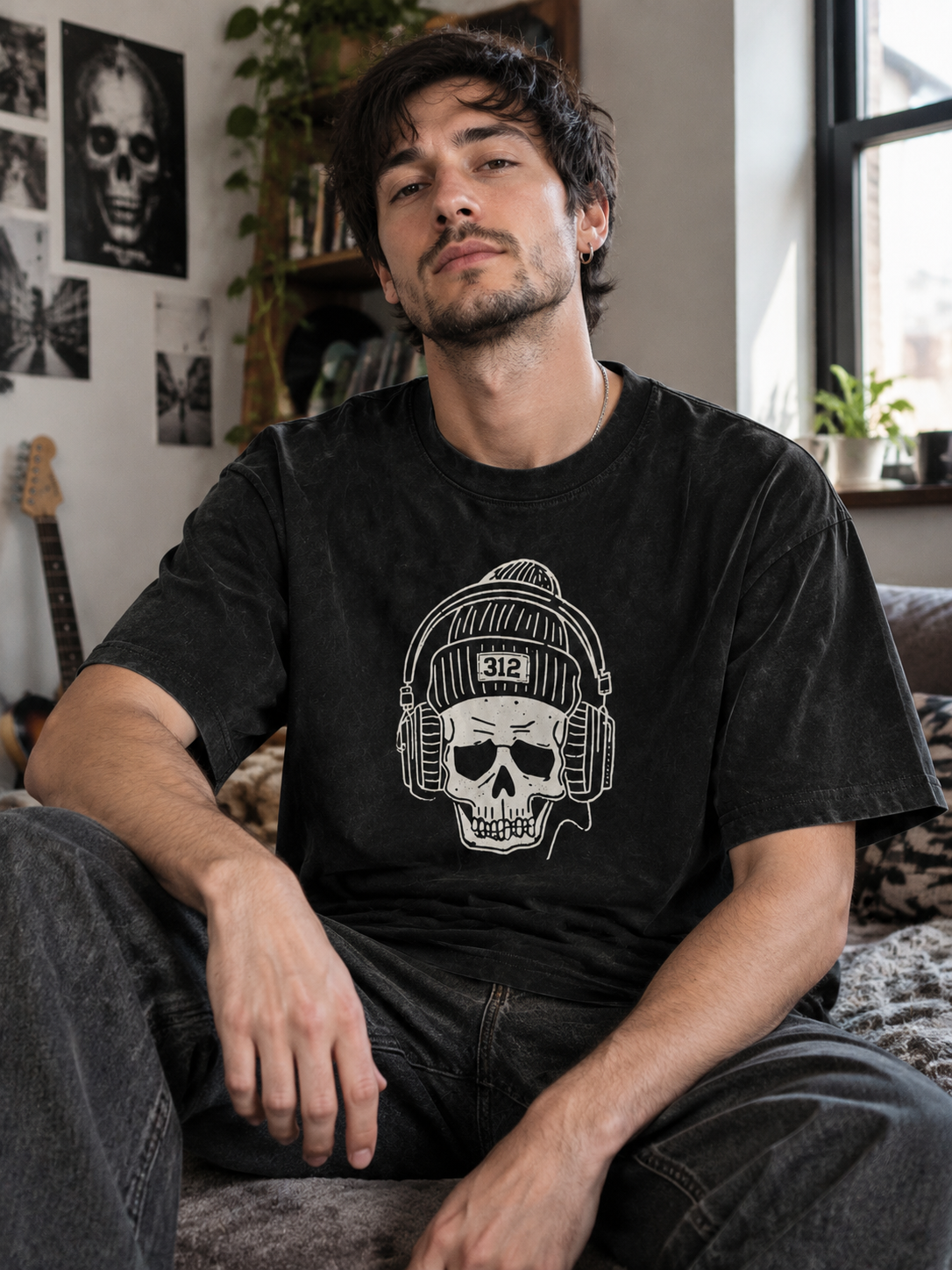 "312" Chicago Smile Graphic Tee