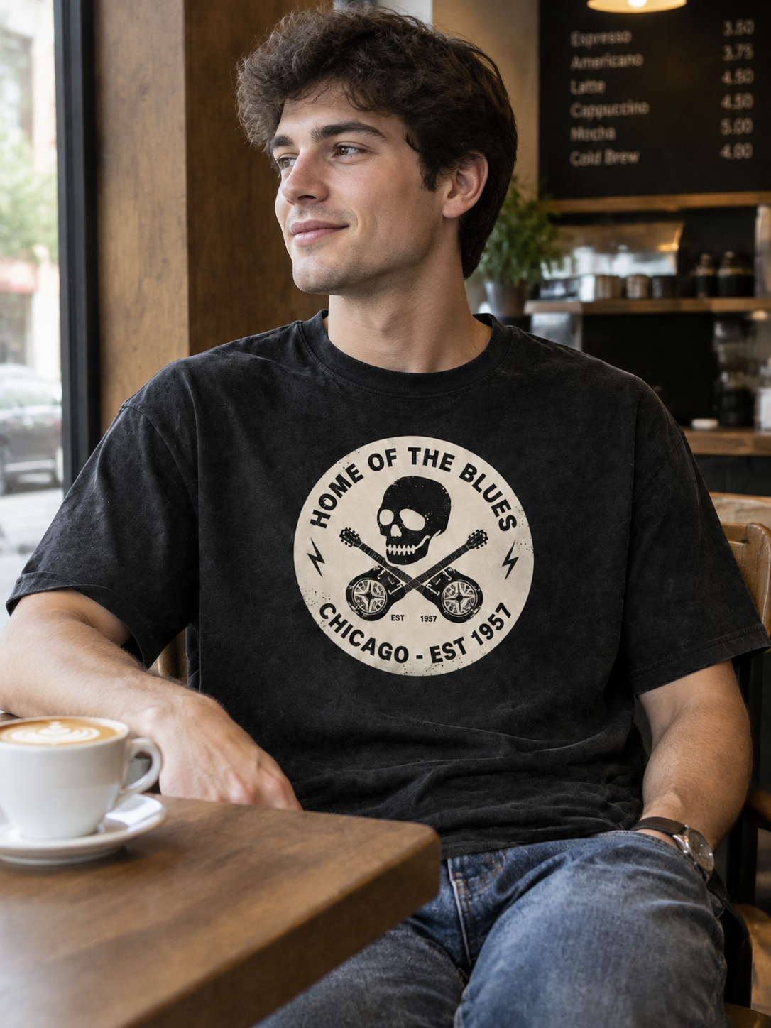 "Badge Blues" Best In Chicago Graphic Tee