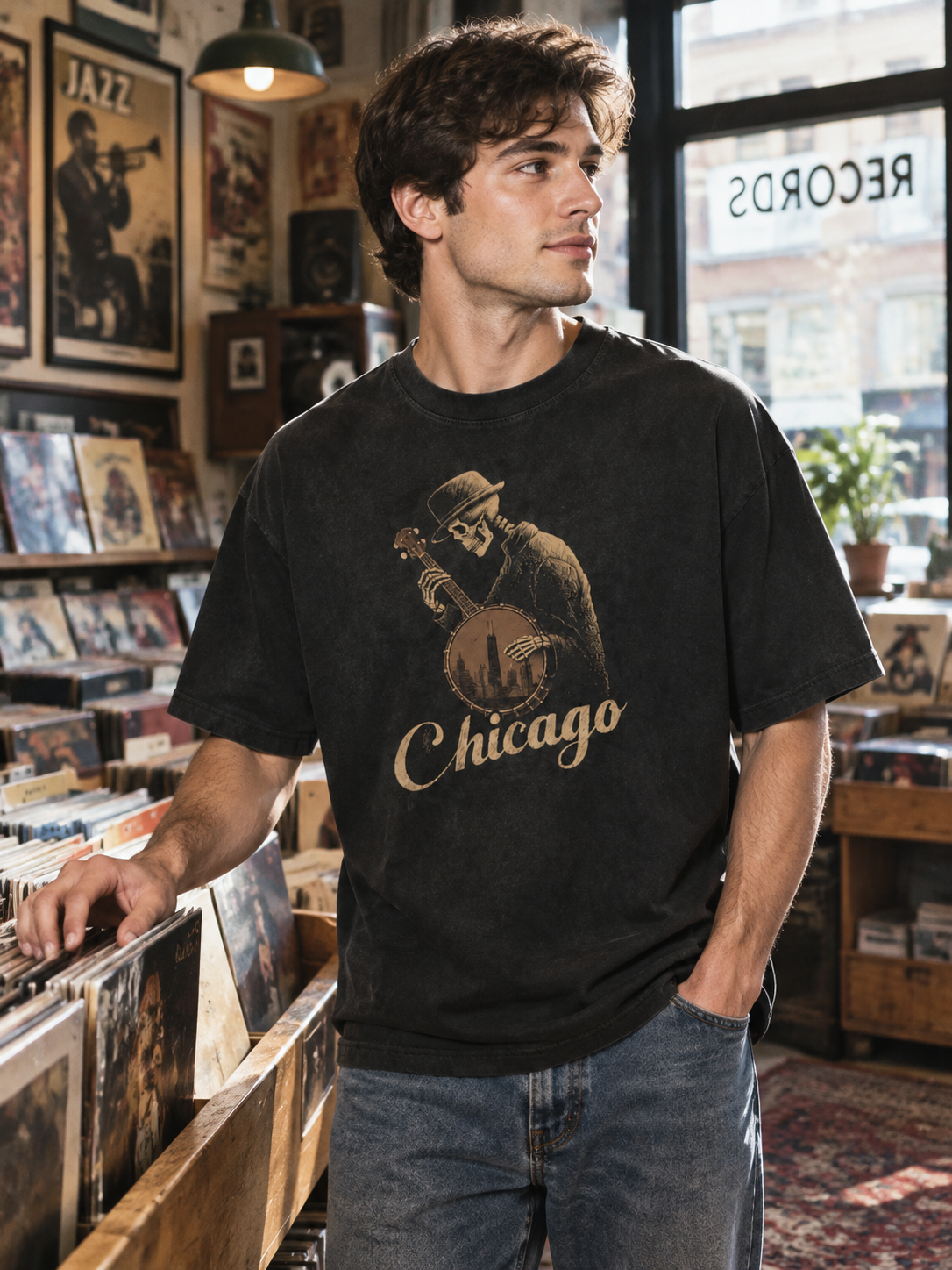 "Banjo" Chi-Reflections Graphic Tee