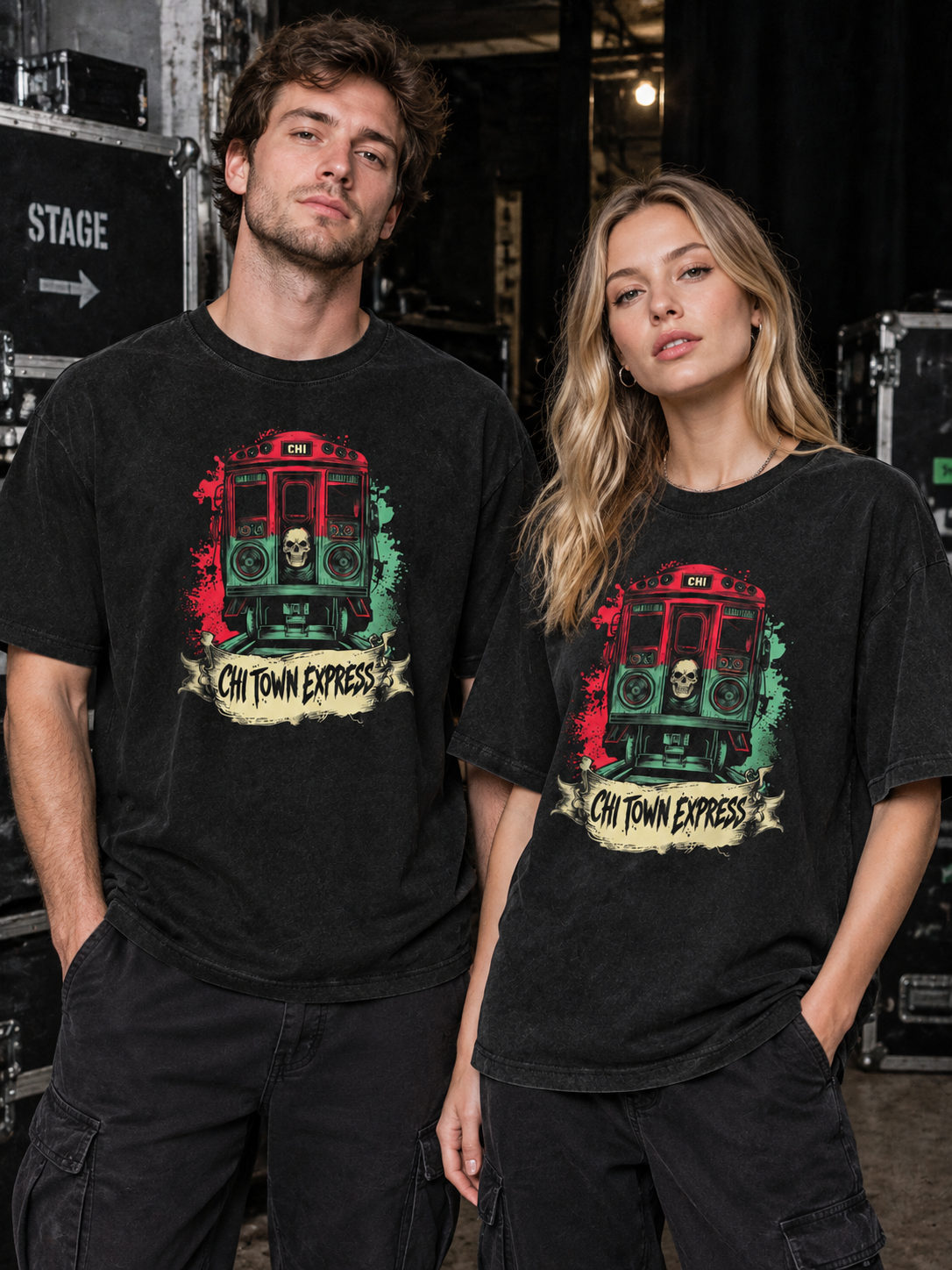 "Banner" Chi-Town Express Graphic Tee