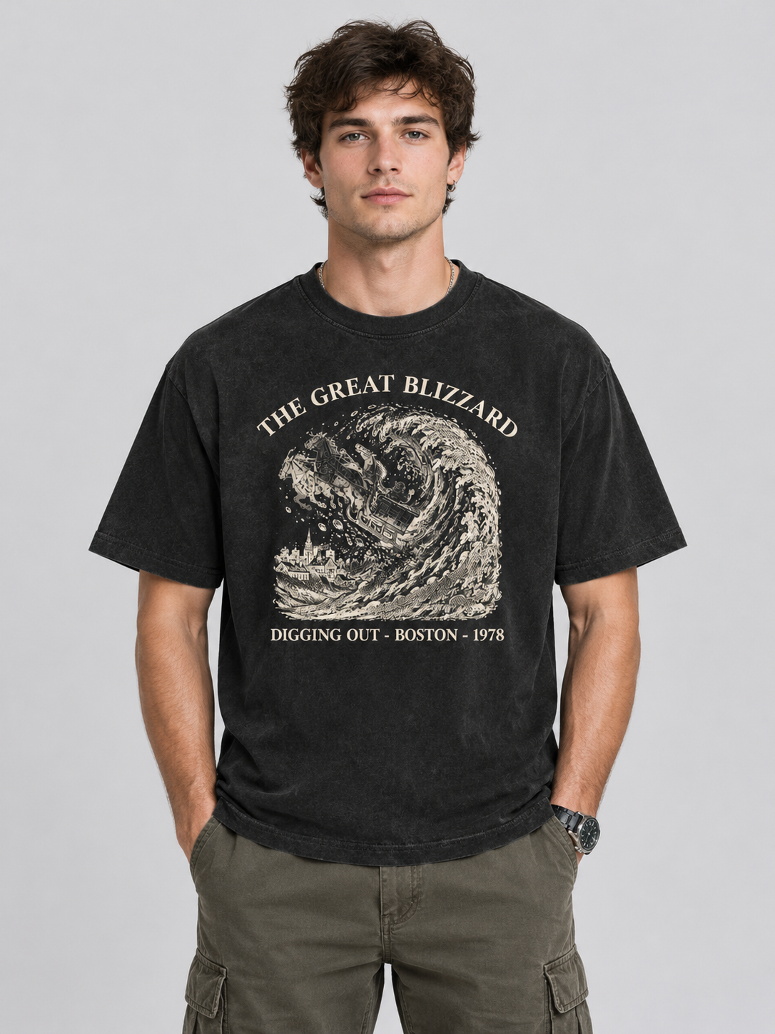 "Boston Great Blizzard" Graphic Tee