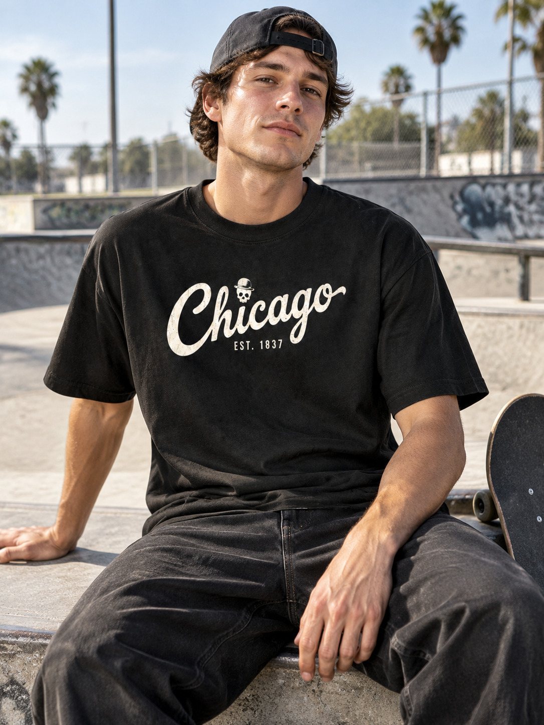 "Bowler" Est 1837 Chicago Graphic Tee