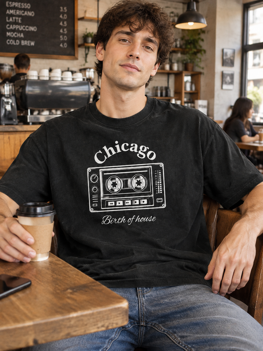 "Cassette" Birth Of House Graphic Tee