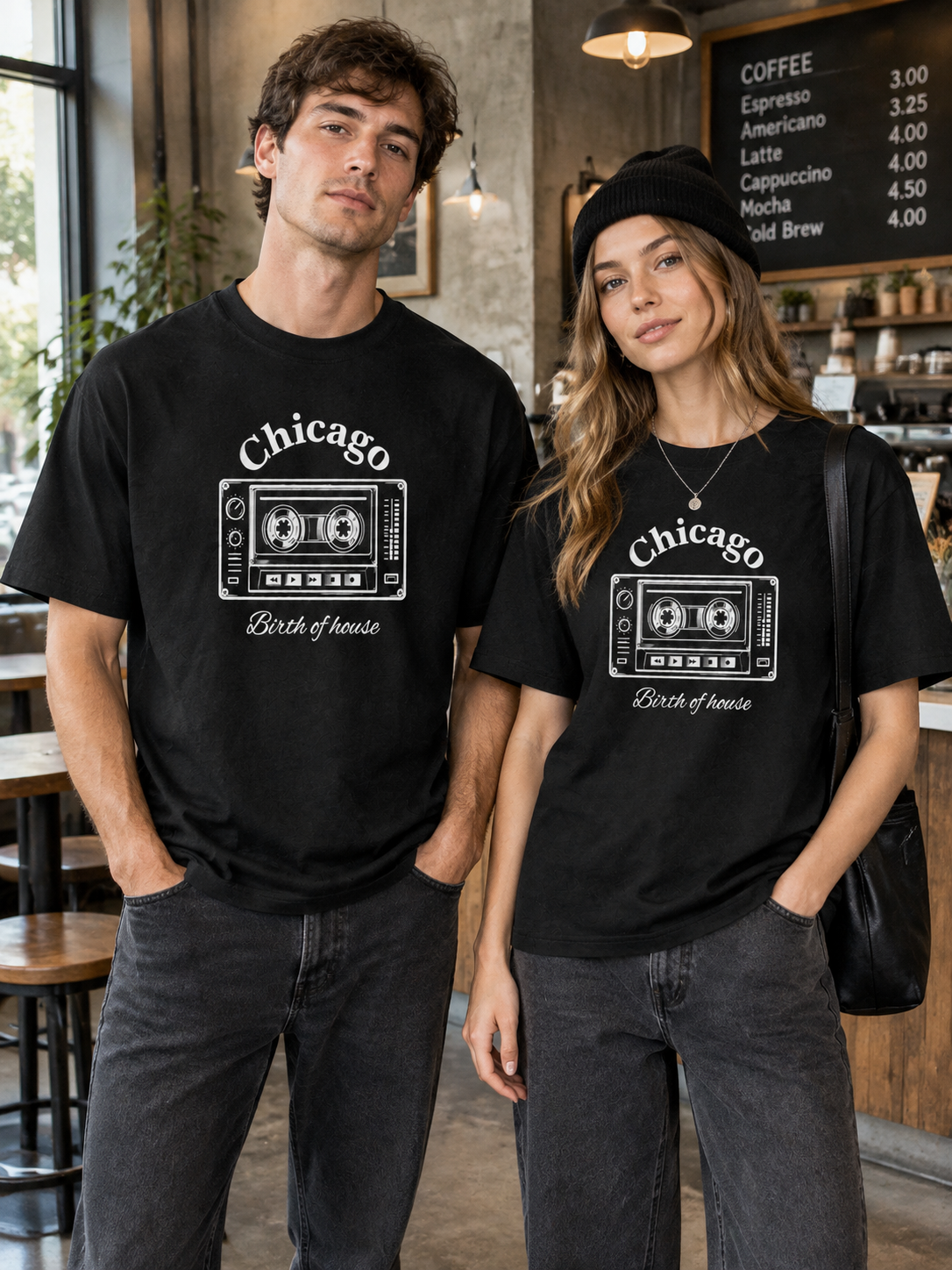 "Cassette" Birth Of House Graphic Tee