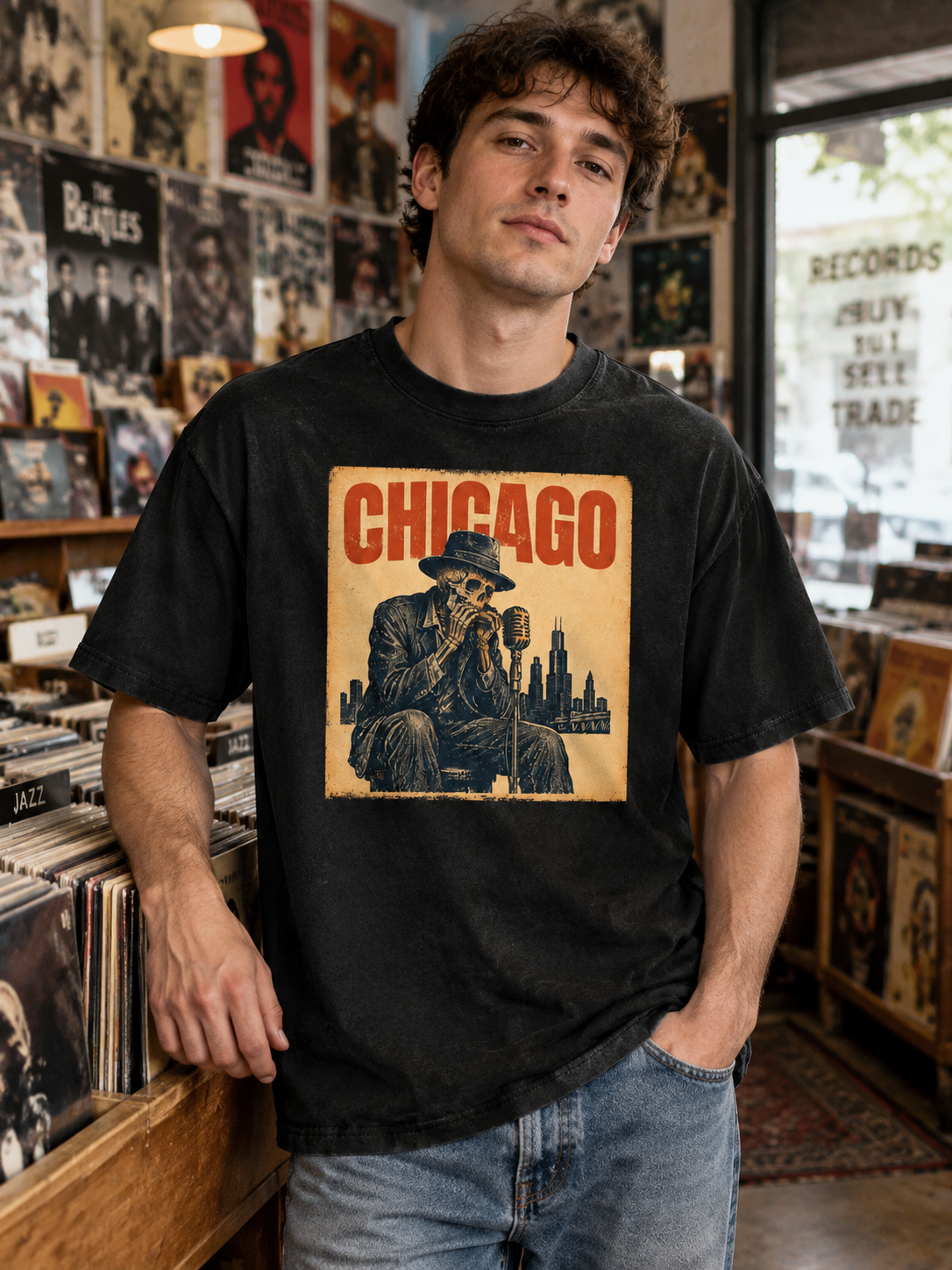 "Char Harp" Chicago 54 Concert Graphic Tee