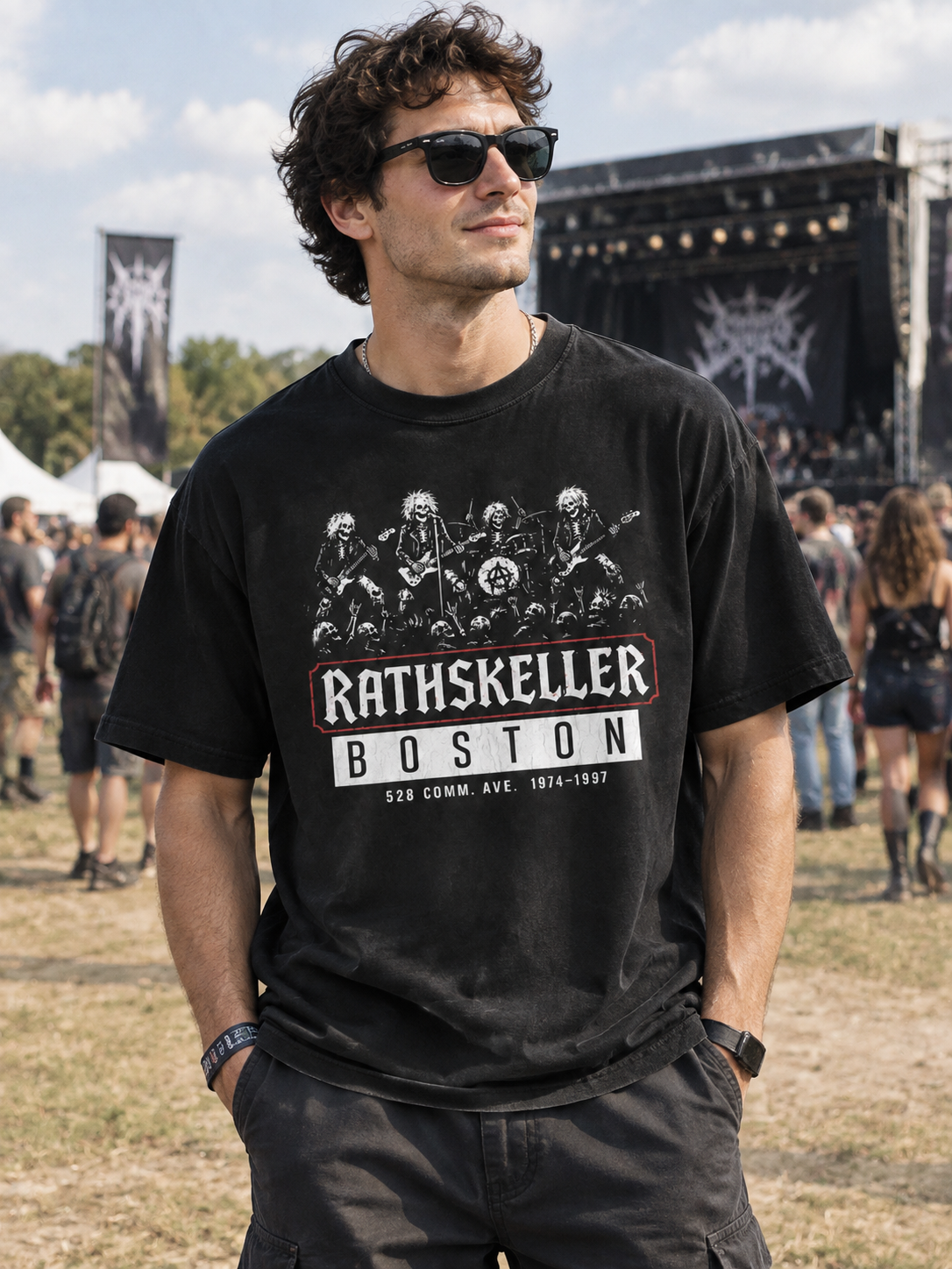 "Rathskeller Boston" Graphic Tee