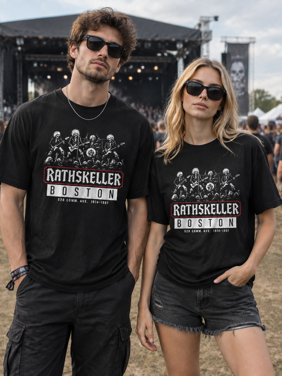 "Rathskeller Boston" Graphic Tee