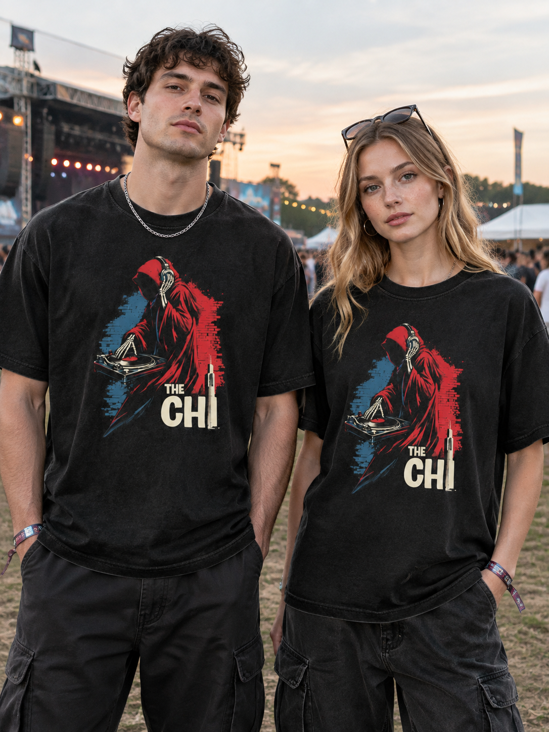 "DJ" Chi-Reaper Graphic Tee