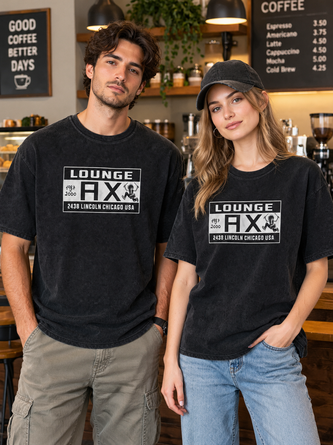 "Drummer" Lounge AX Graphic Tee