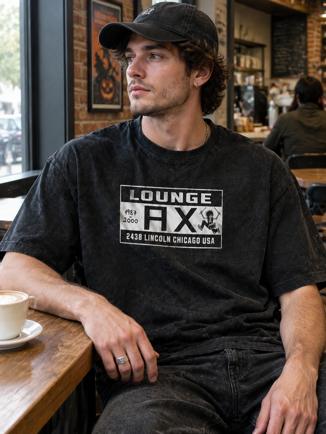 "Drummer" Lounge AX Graphic Tee