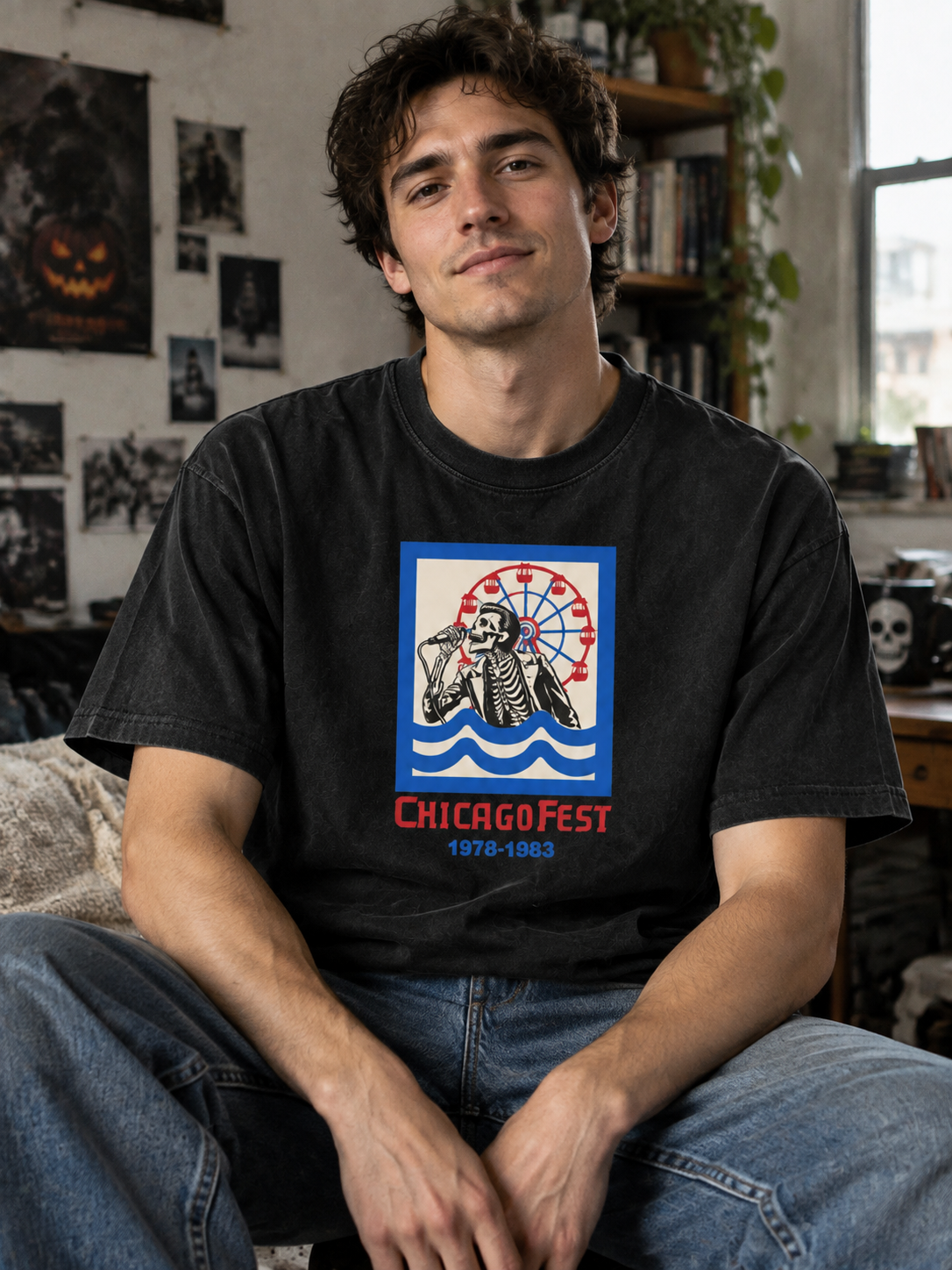 "Ferris" Chicago Fest Graphic Tee