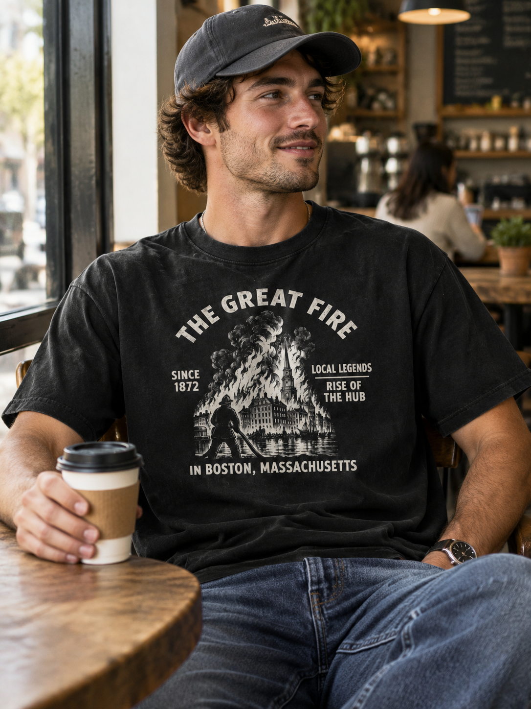 "Resurrection Mary Great Fire" Graphic Tee