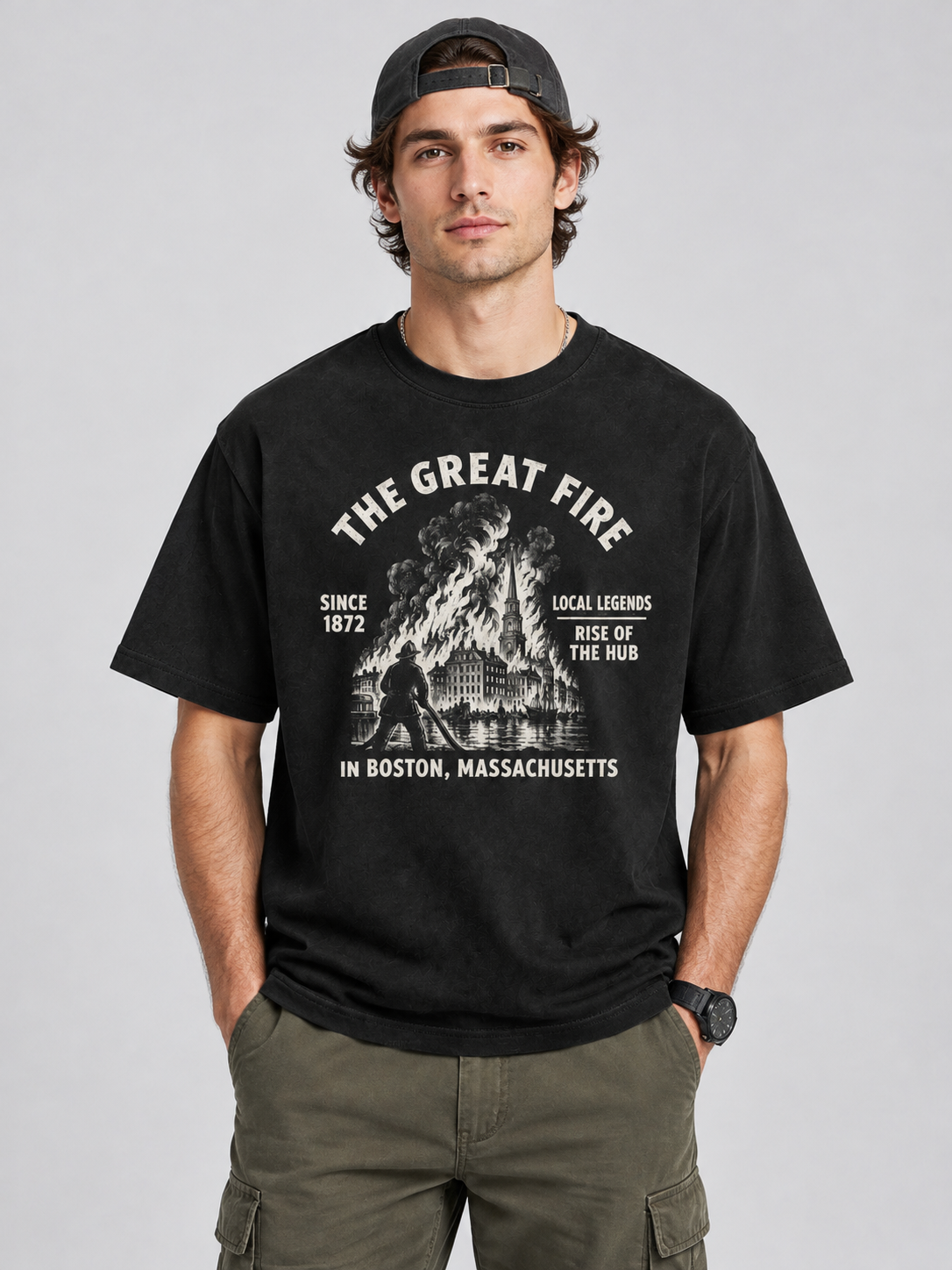 "Resurrection Mary Great Fire" Graphic Tee