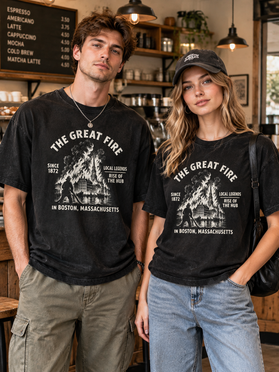 "Resurrection Mary Great Fire" Graphic Tee