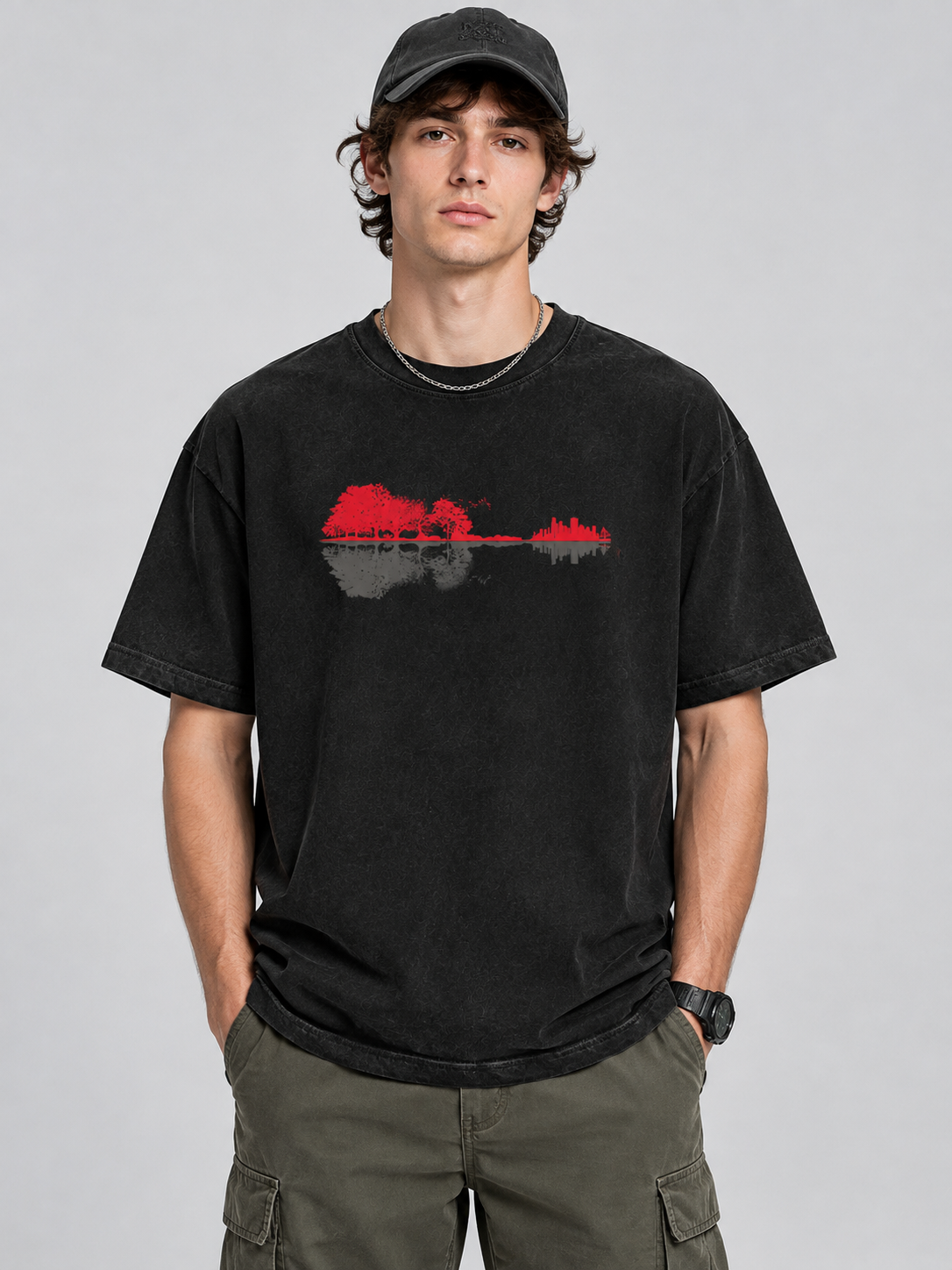 "Lake Moon Sunset" Graphic Tee