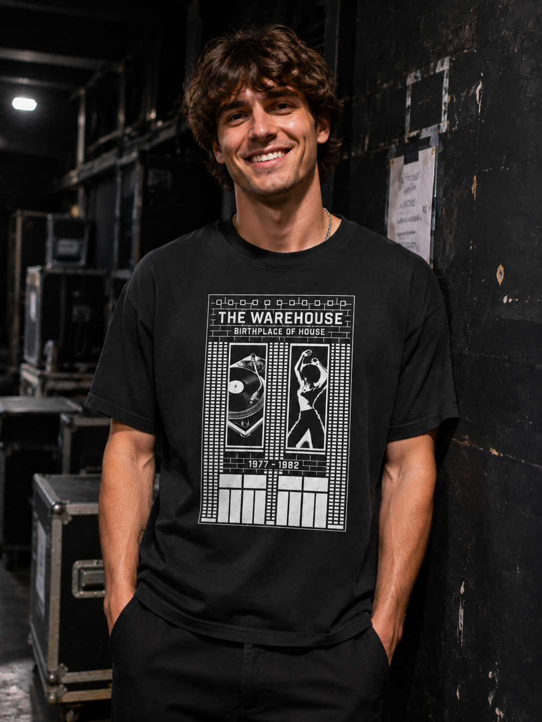 "Posters" Birthplace Of House Graphic Tee