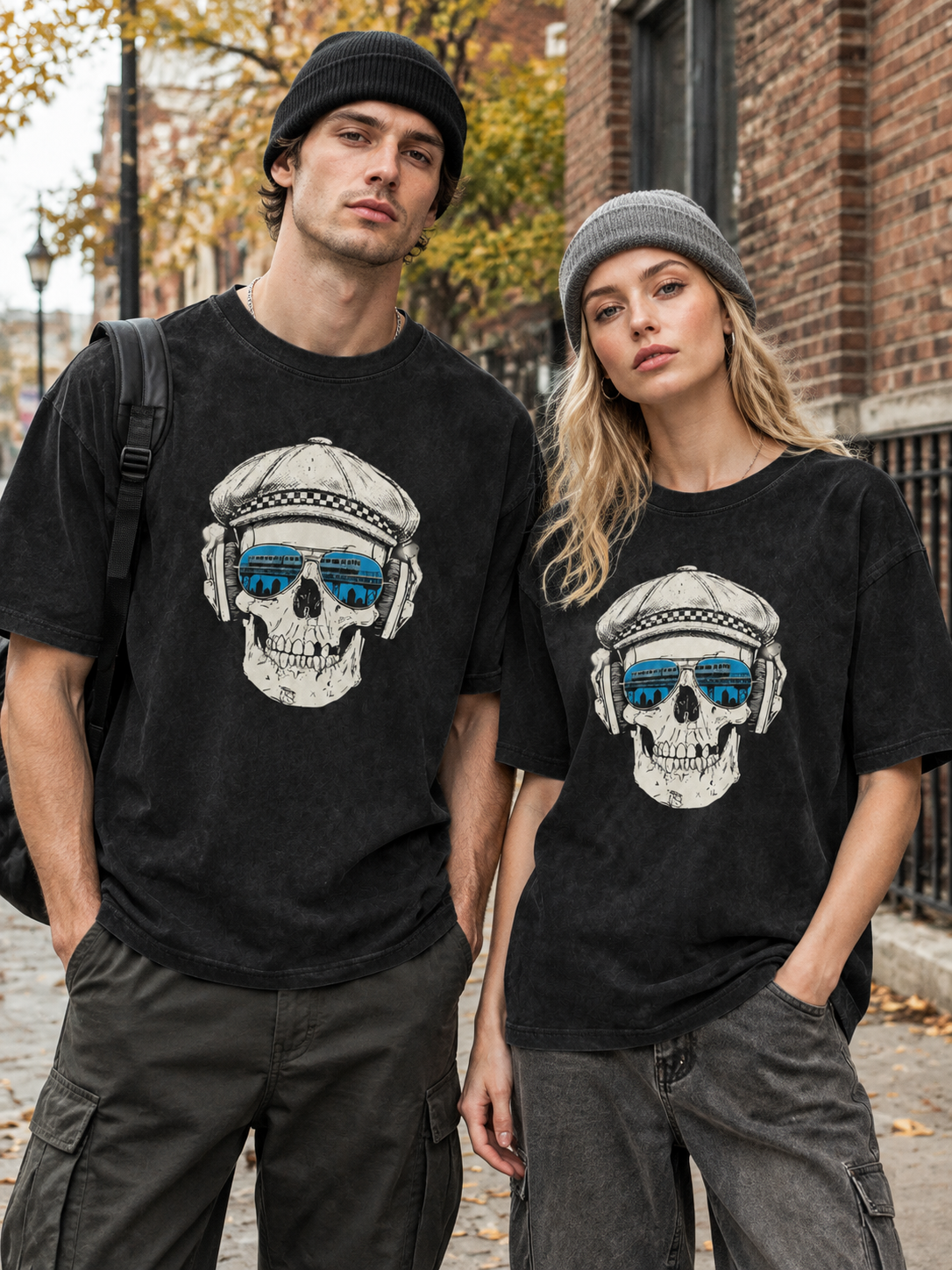 "Newsboy" Chi Smile Graphic Tee