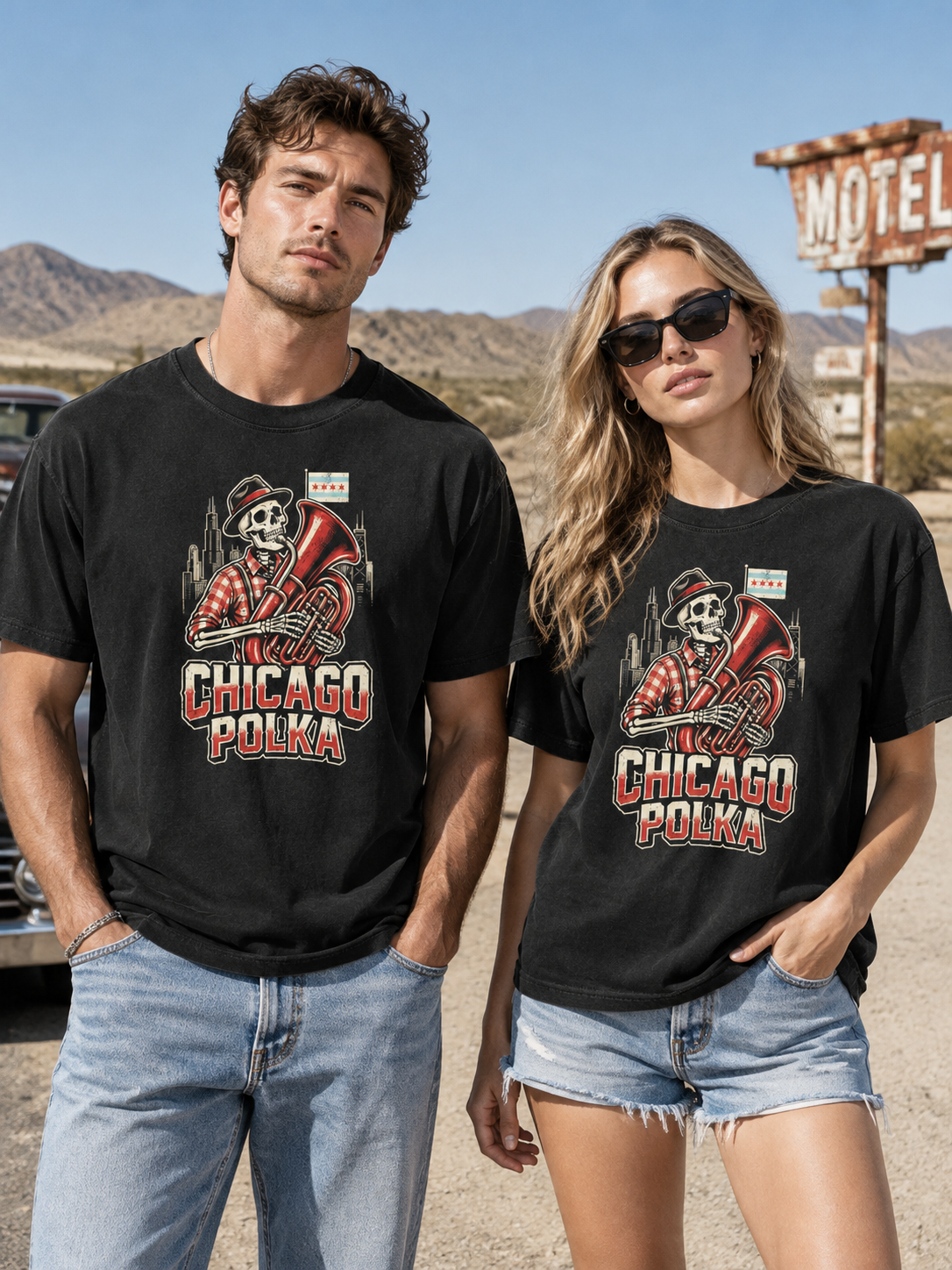 "Tuba" Chicago Polka Graphic Tee