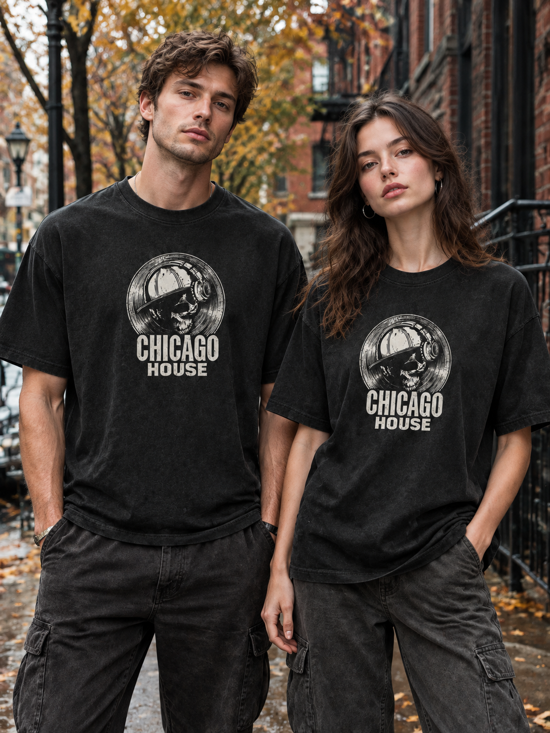 "Vinyl" Chicago House Graphic Tee