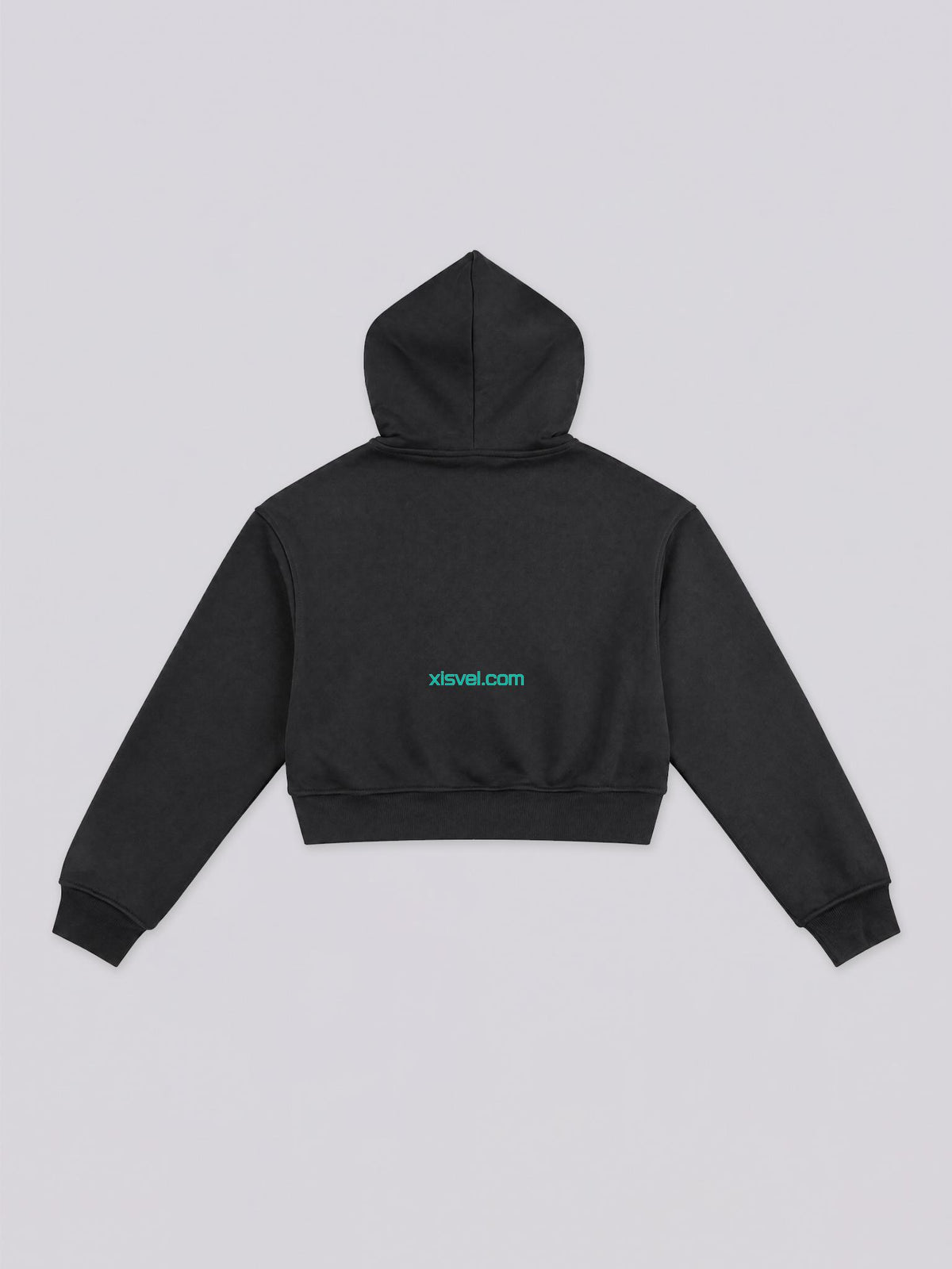 Women Cross Graphic Cropped Pullover Hoodie