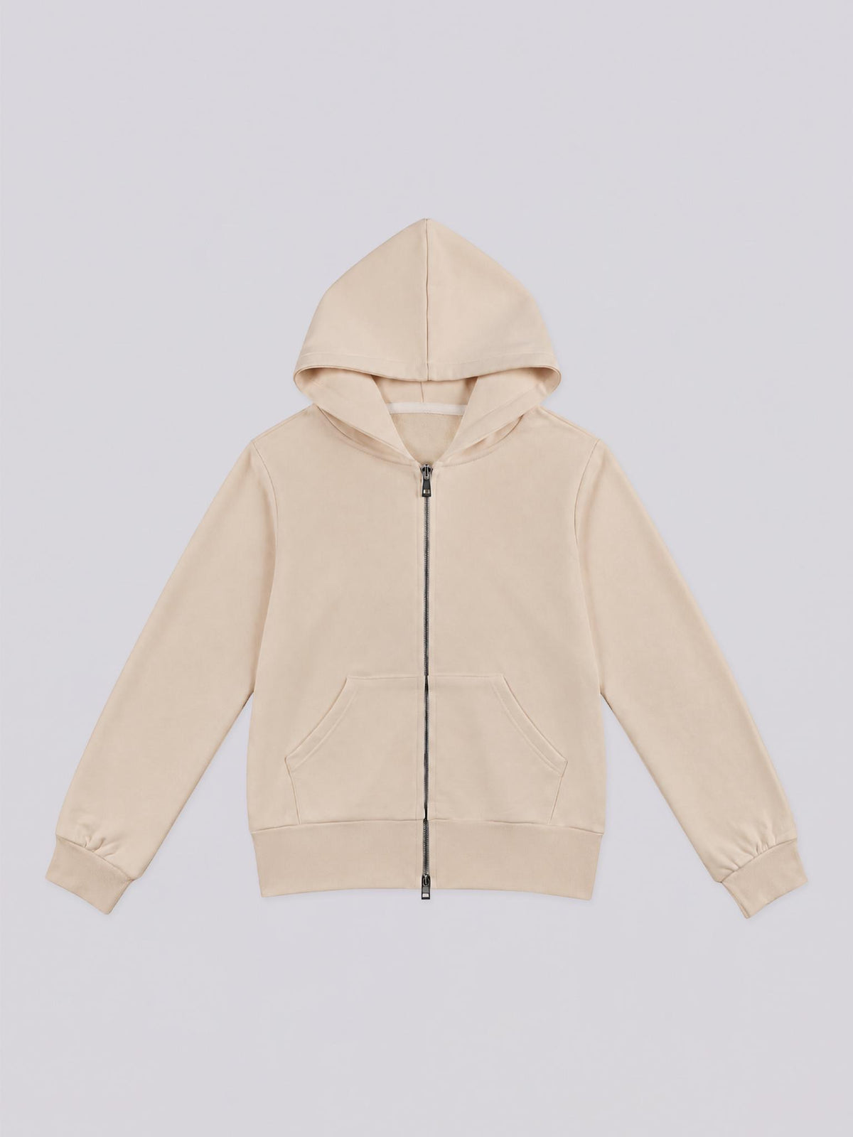 Women Cropped Full-Zip Hoodie