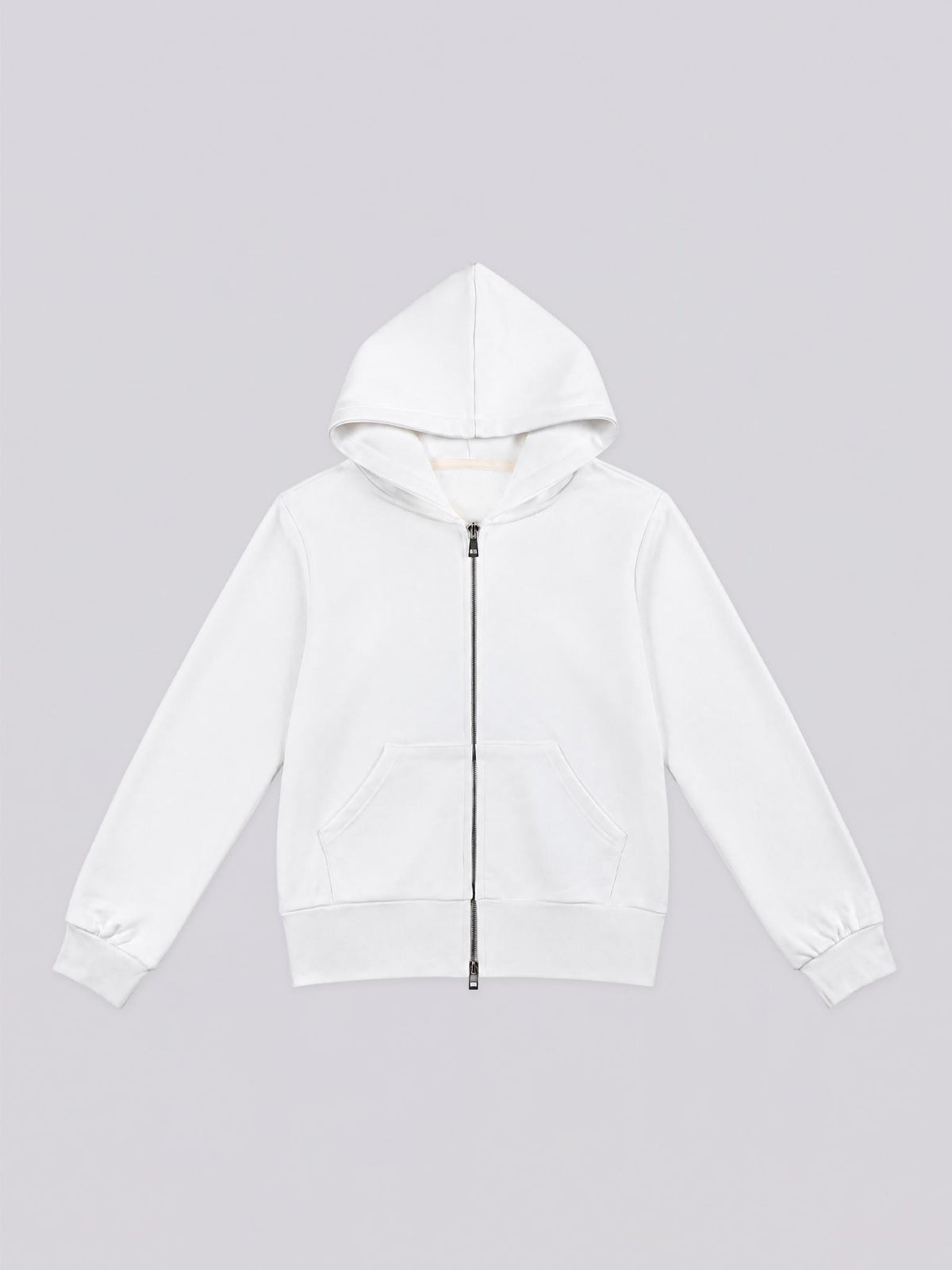 Women Cropped Full-Zip Hoodie