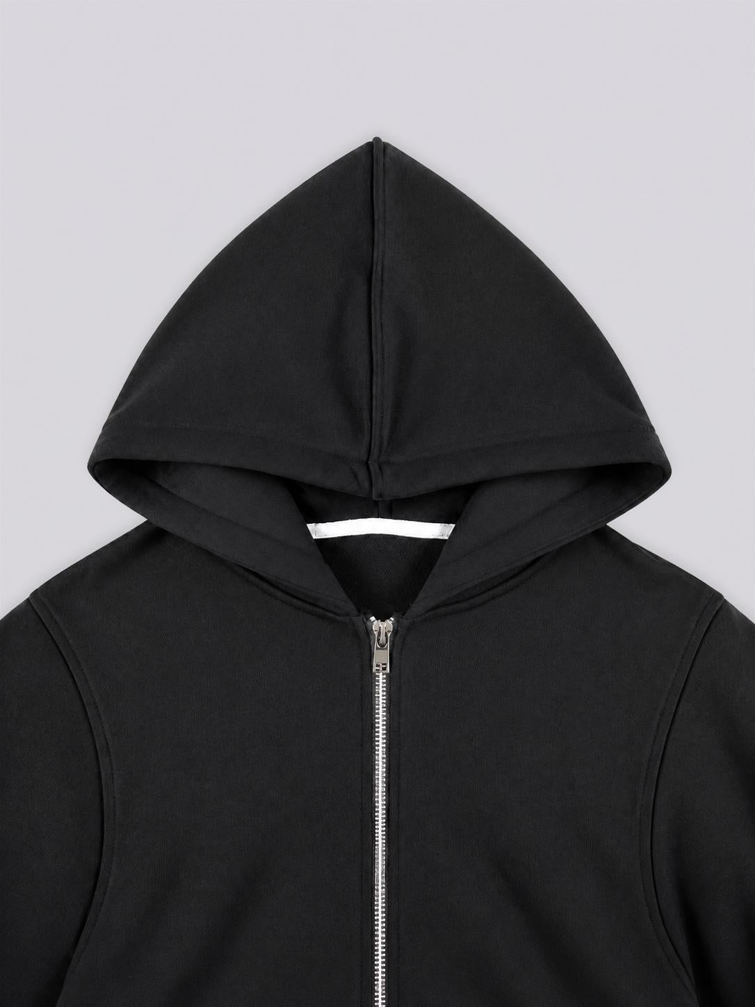 Women Cropped Full-Zip Hoodie