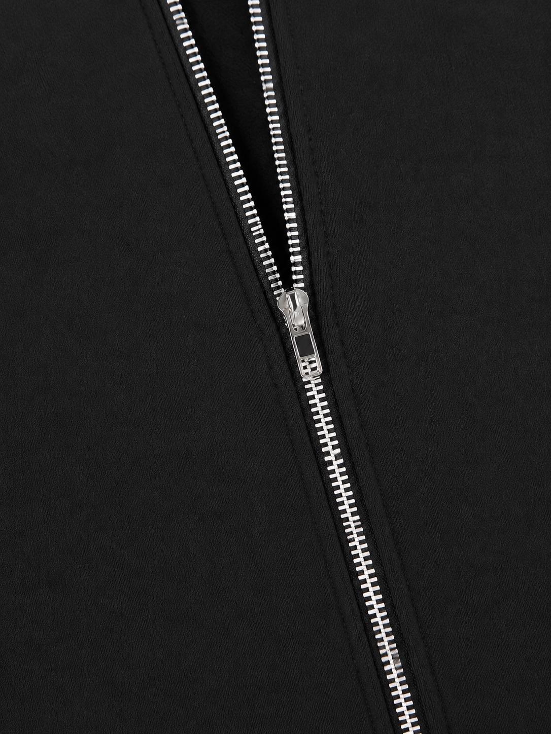 Women Cropped Full-Zip Hoodie