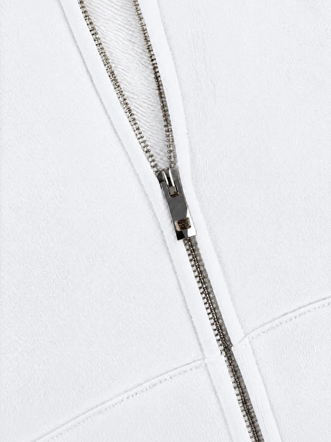 Women Cropped Full-Zip Hoodie
