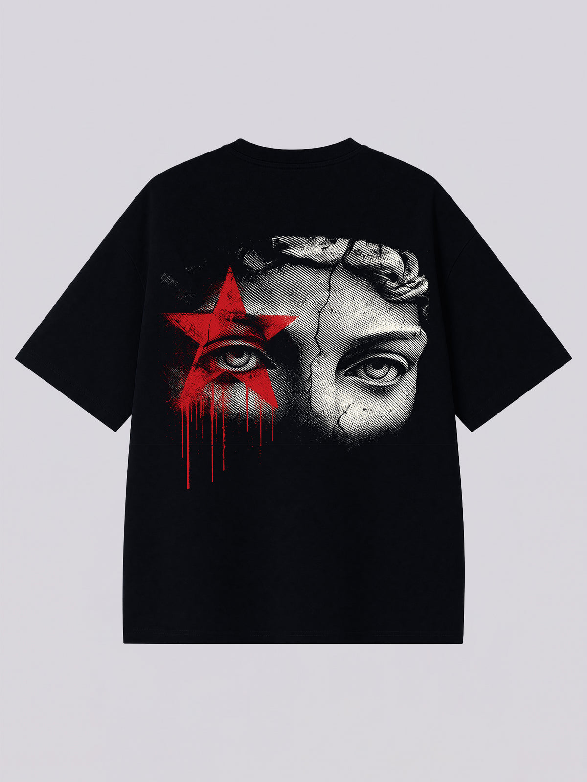 “Statue Star” Retro Graphic Tee