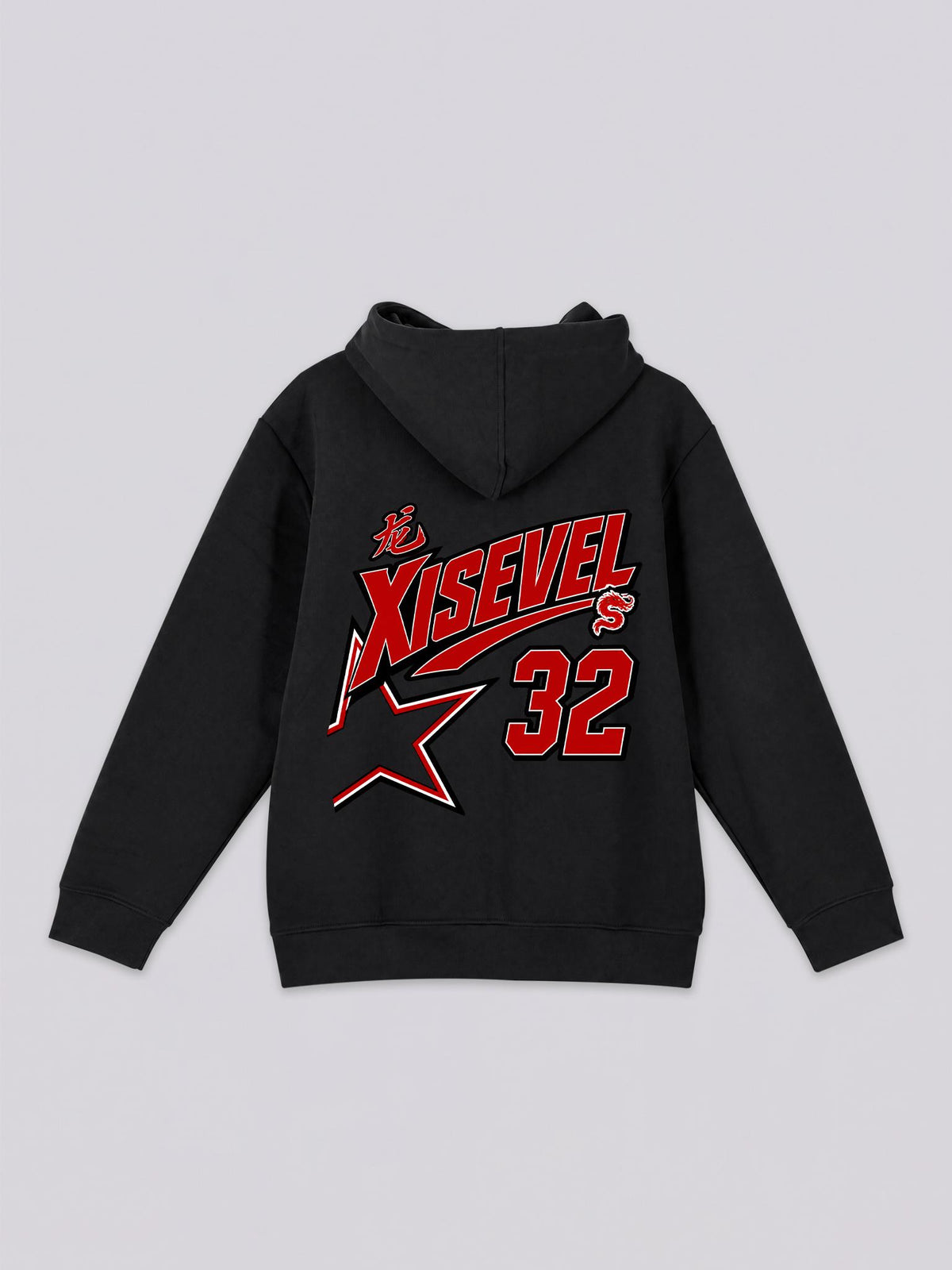 Unisex Dragon 32 Graphic Full Zip Hoodie