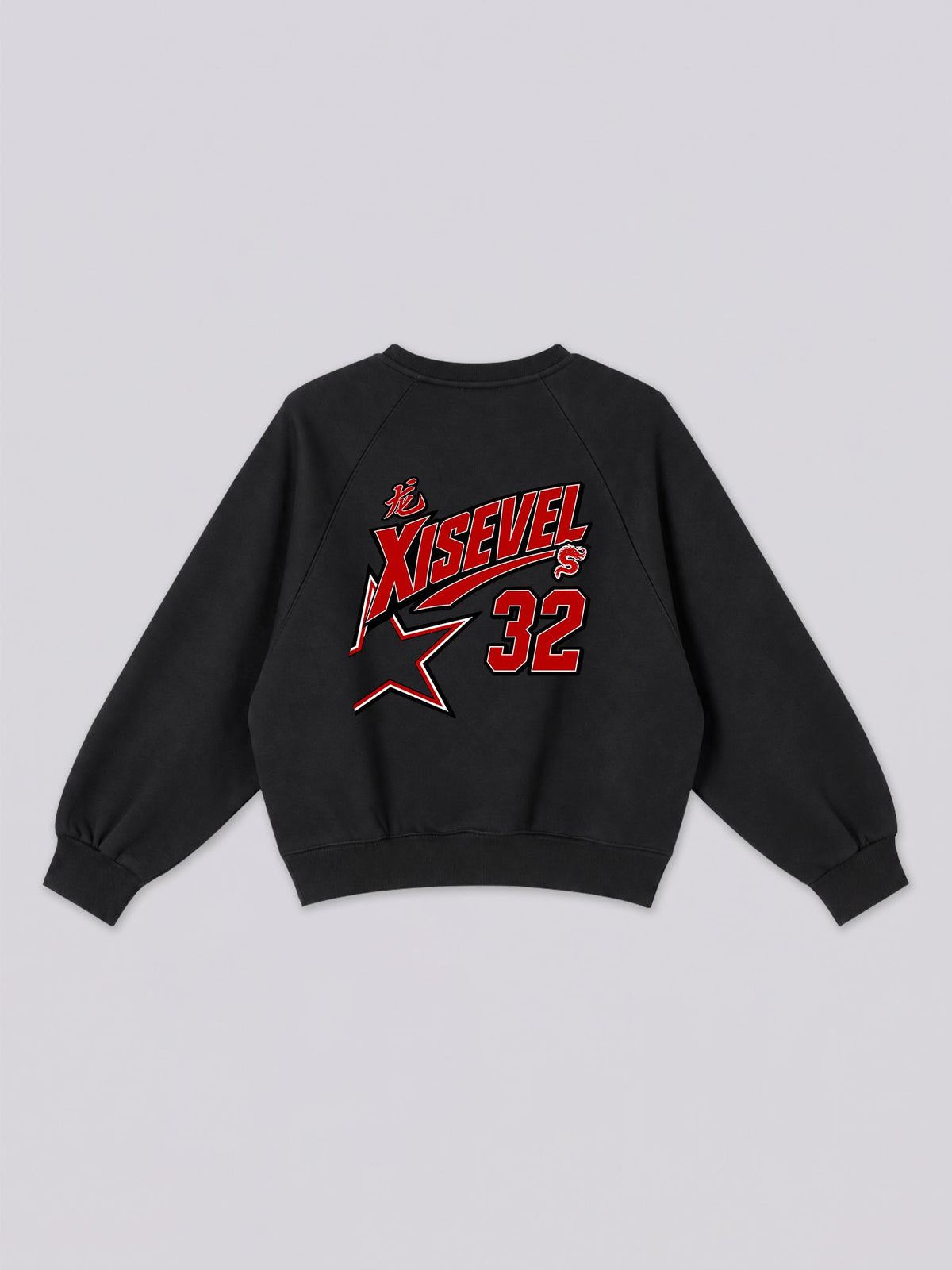 Women's Dragon Graphic Crewneck Sweatshirt