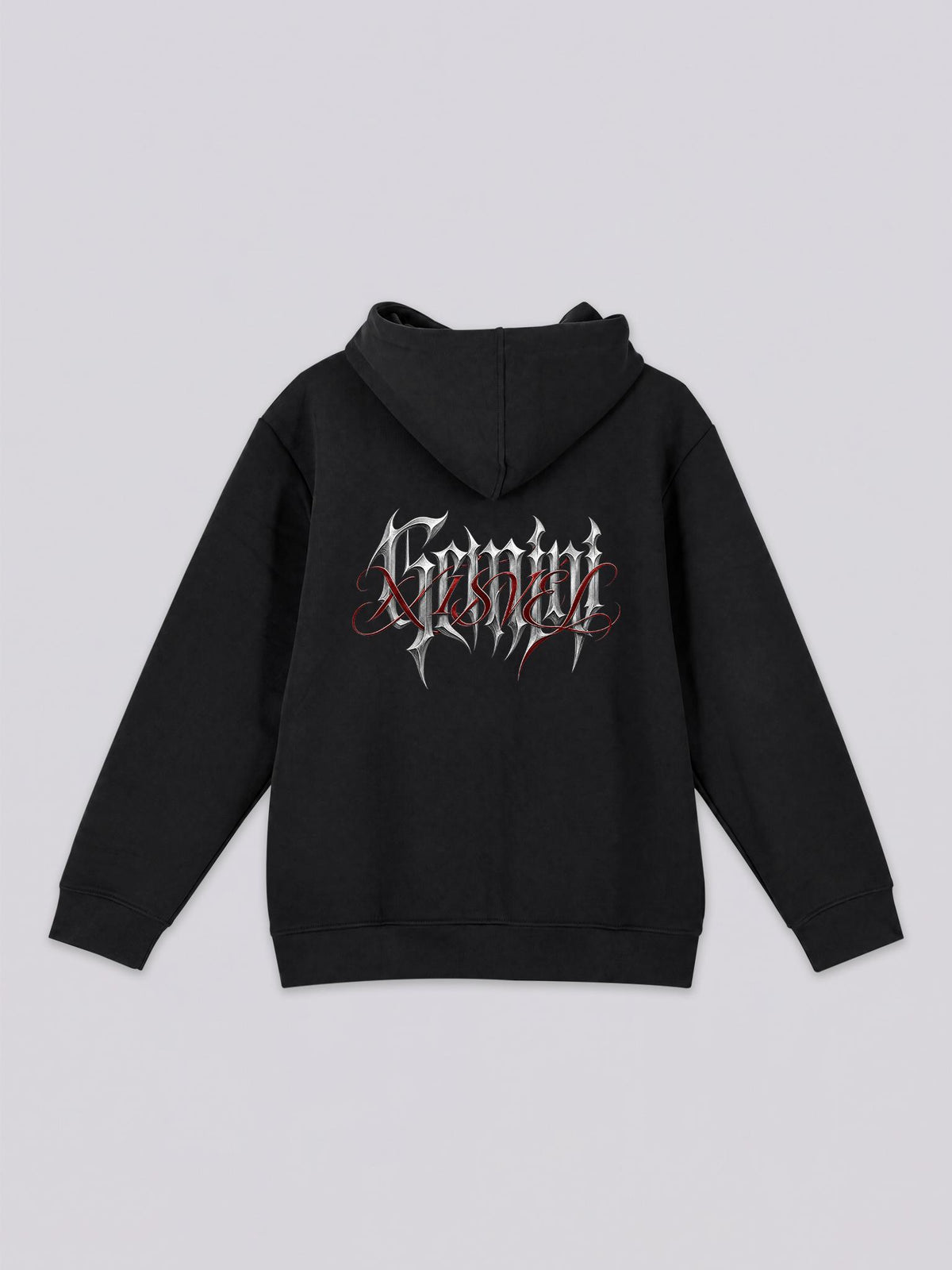Unisex Gemini Gothic Graphic Full Zip Hoodie
