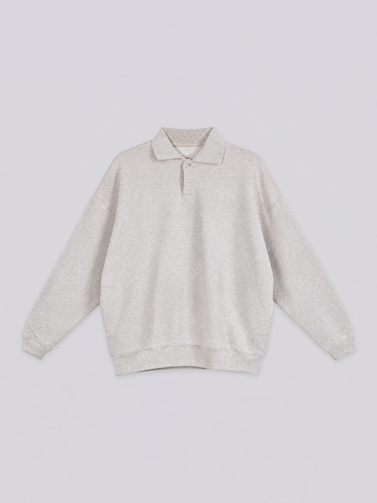 Unisex Polo Sweatshirt