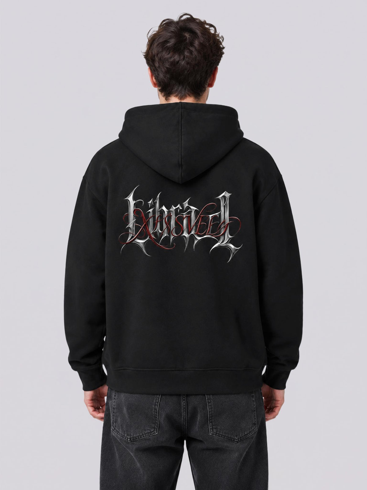 Unisex Libra Gothic Graphic Full Zip Hoodie