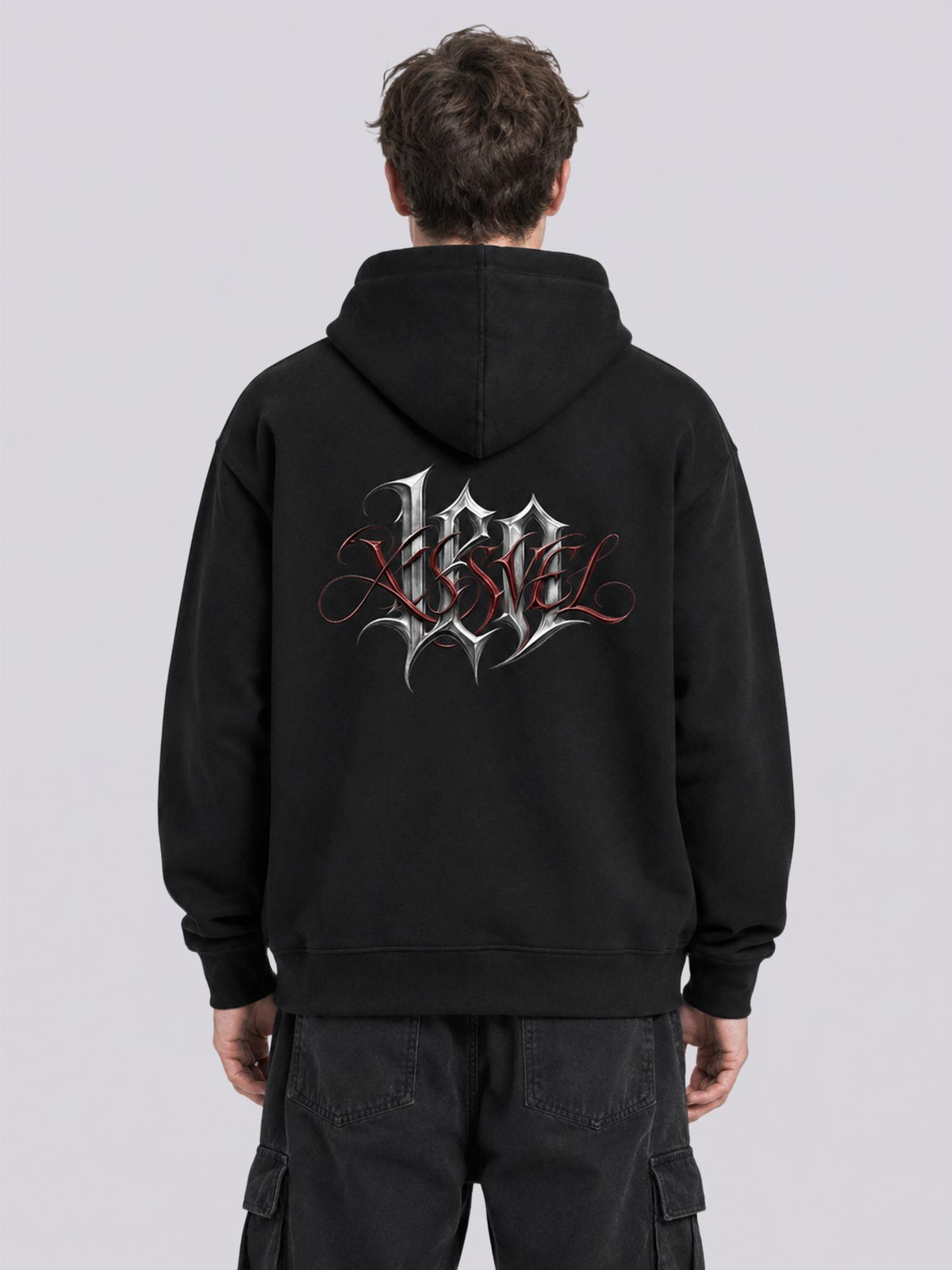 Unisex Leo Gothic Graphic Full Zip Hoodie
