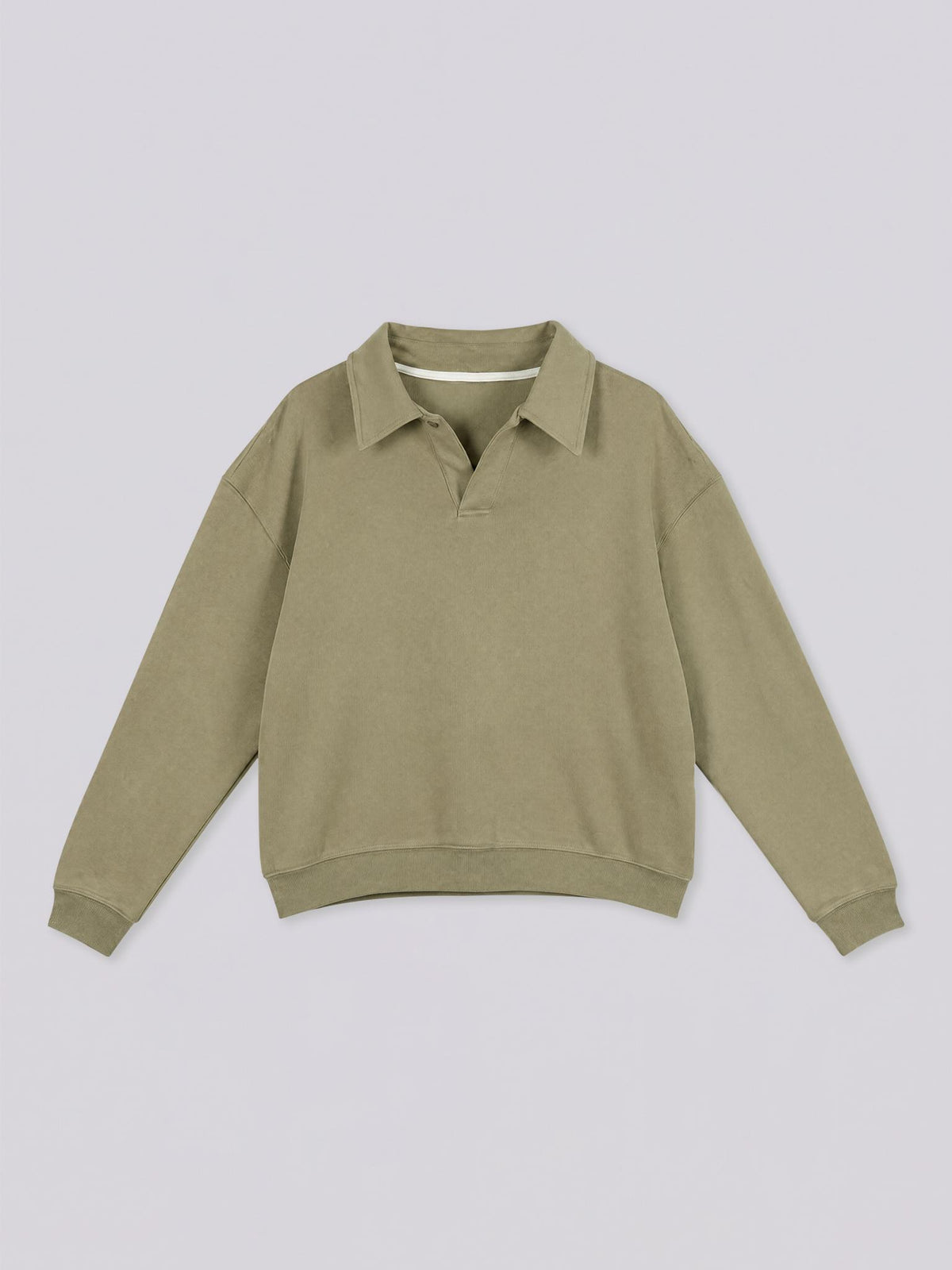 Unisex Collared Sweatshirt