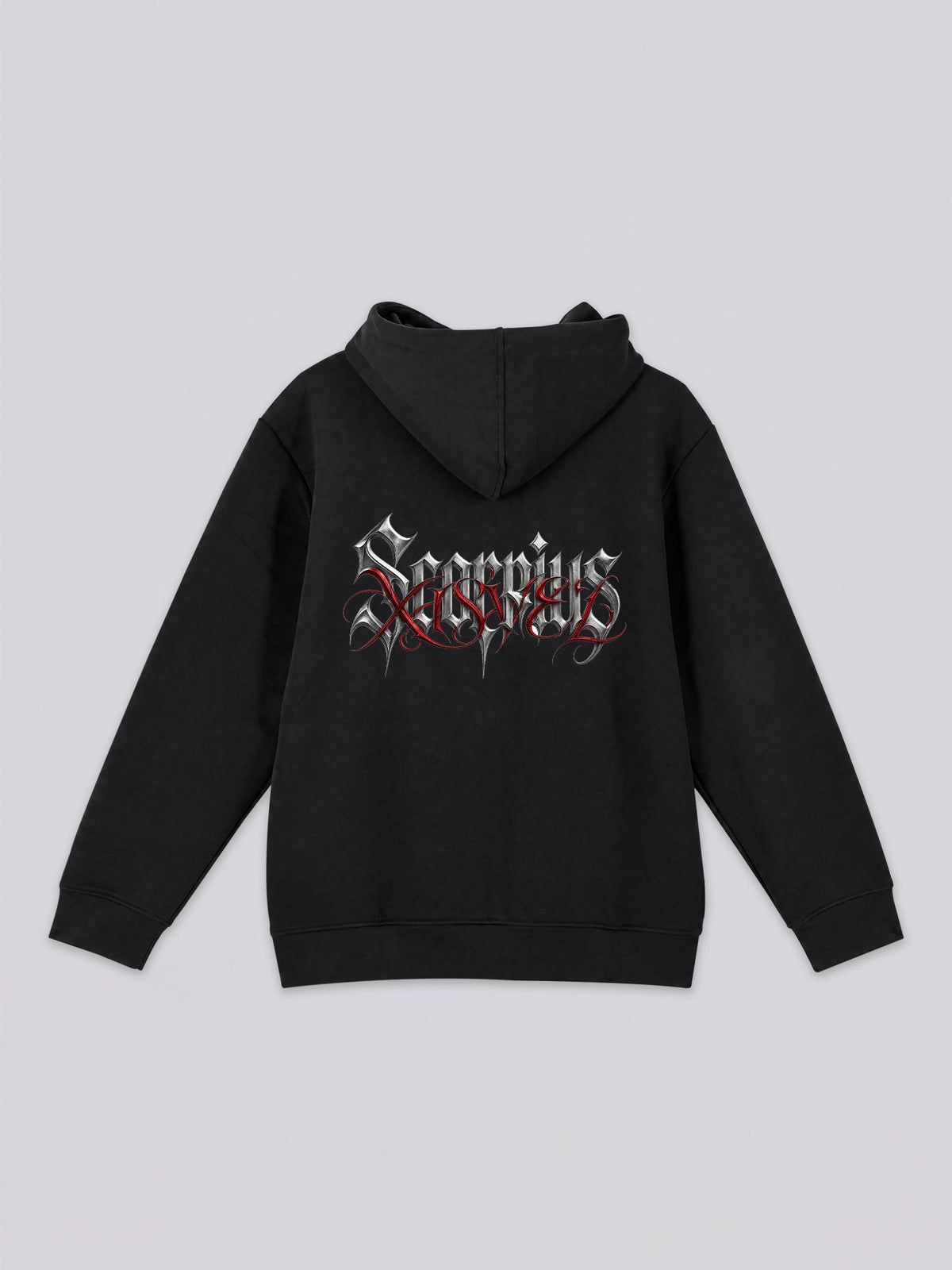 Unisex Scorpius Gothic Graphic Full Zip Hoodie