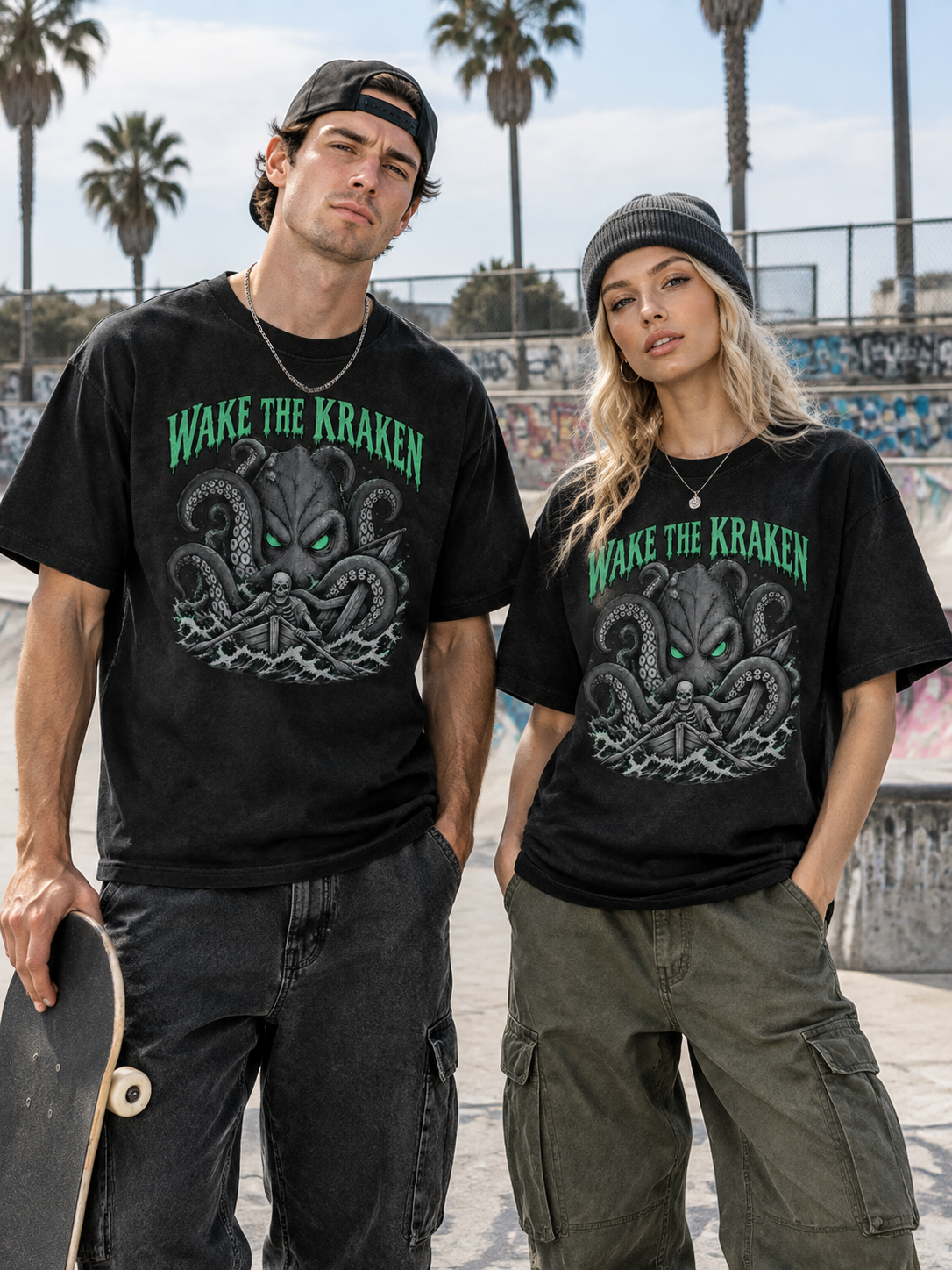 Let's Get Stoned "Wake The Kraken"-Shirt