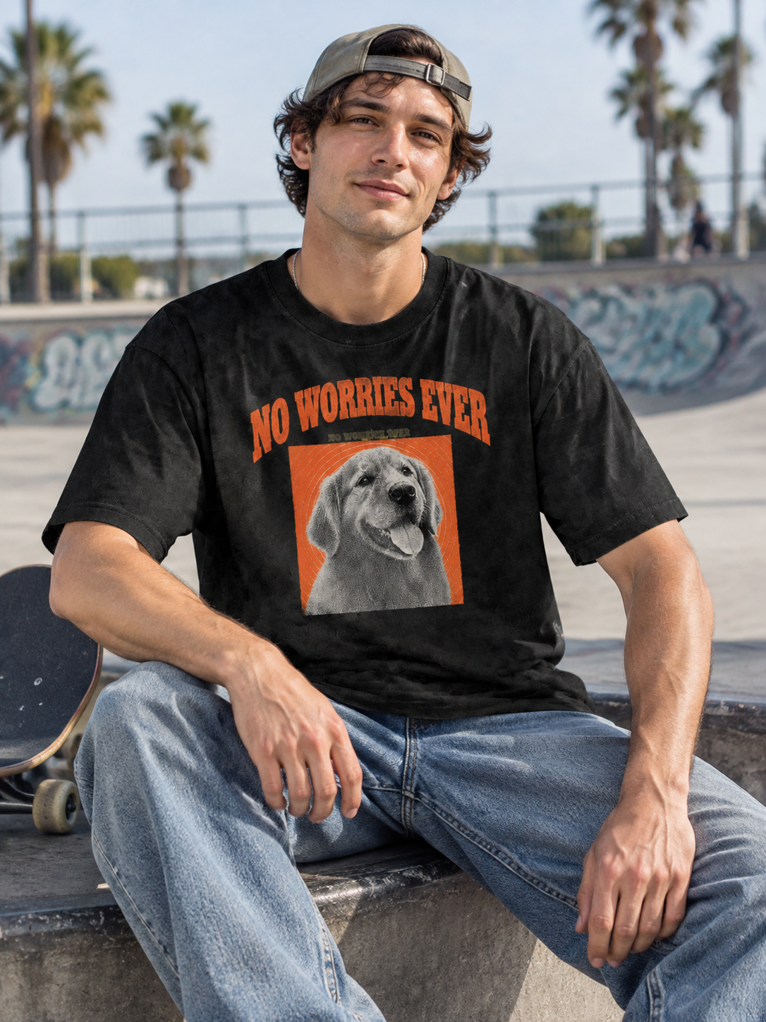 May Be Dumb "No Worries Ever"-Shirt