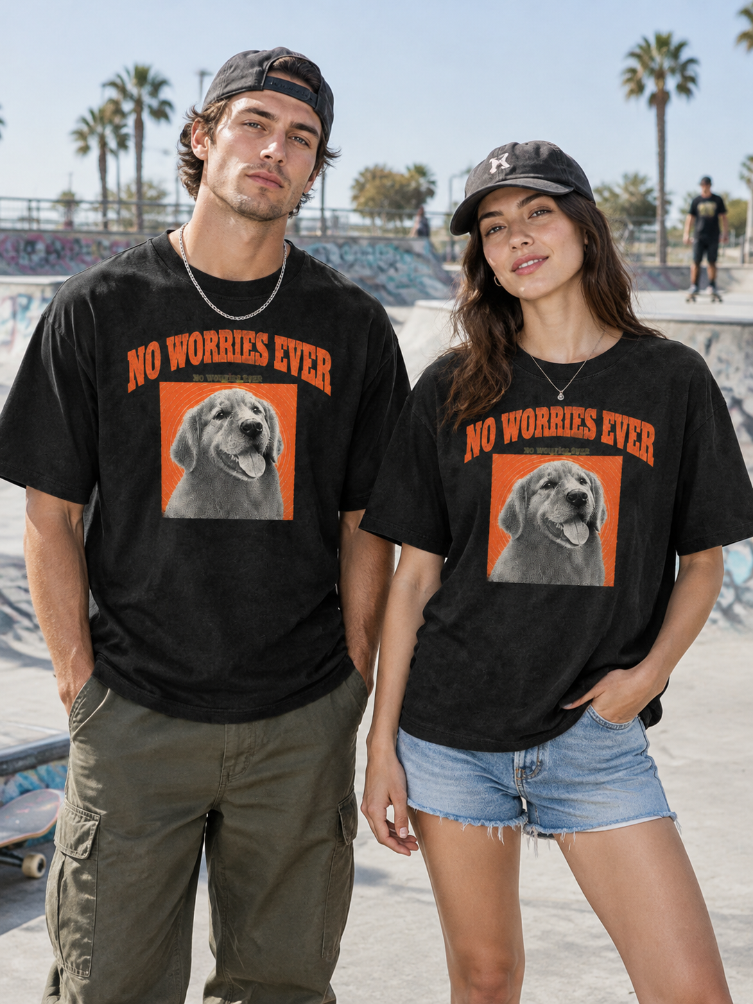 May Be Dumb "No Worries Ever"-Shirt