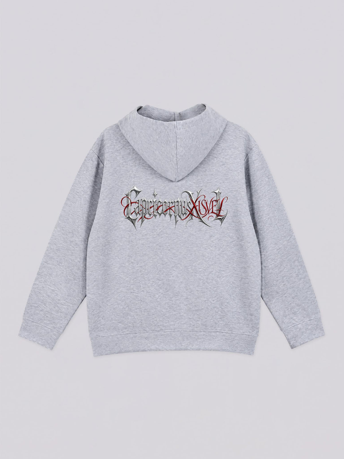 Unisex Capricorn Gothic Graphic Full Zip Hoodie