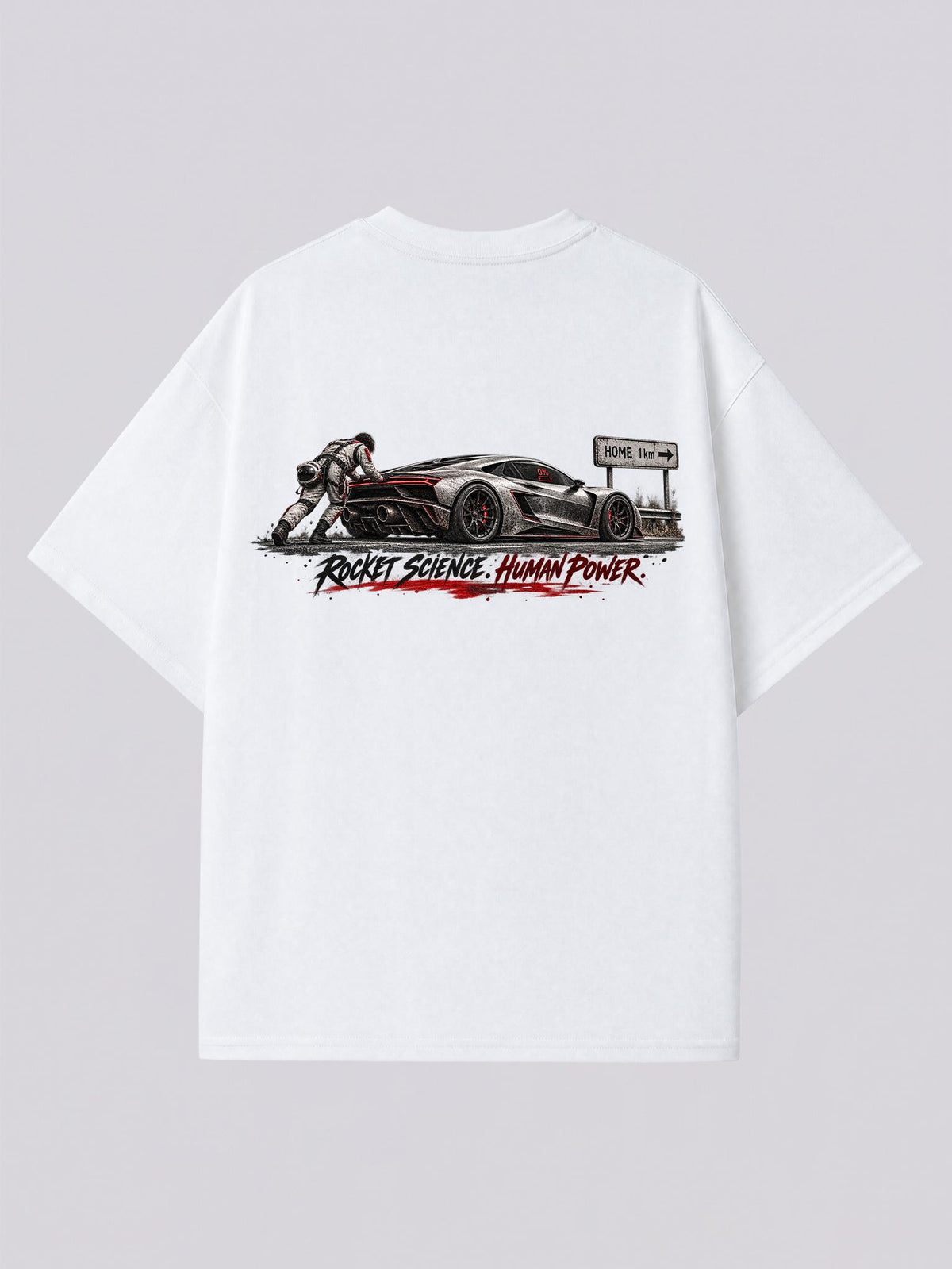 Rocket Science Human Power Graphic Tee