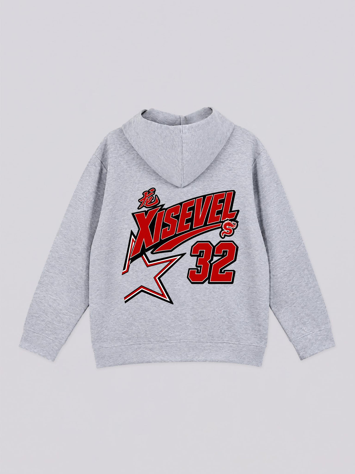 Unisex Dragon 32 Graphic Full Zip Hoodie