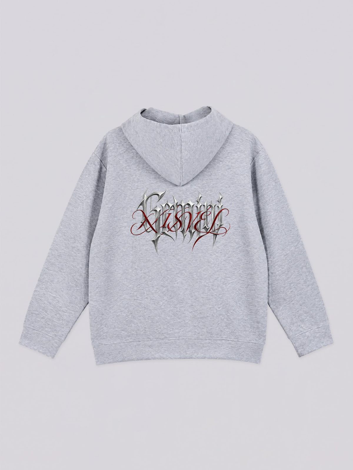 Unisex Gemini Gothic Graphic Full Zip Hoodie