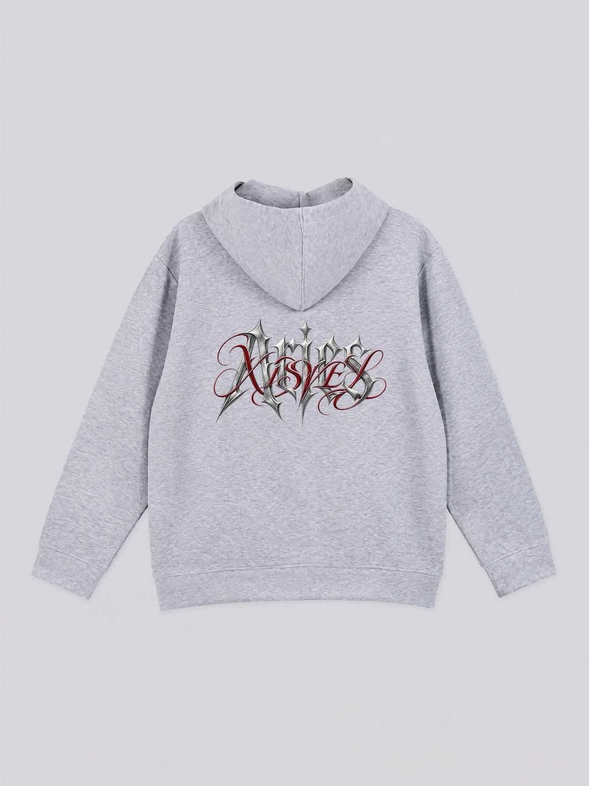 Unisex Aries Gothic Graphic Full Zip Hoodie