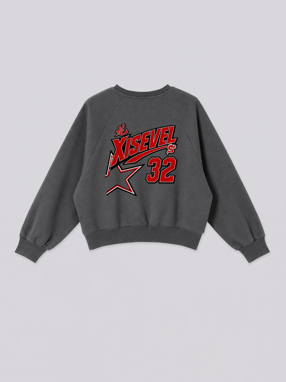 Women's Dragon Graphic Crewneck Sweatshirt