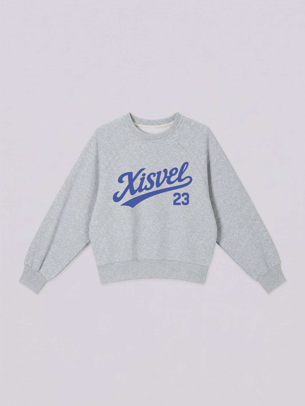 Women Script Logo 23 Raglan Crew Sweatshirt