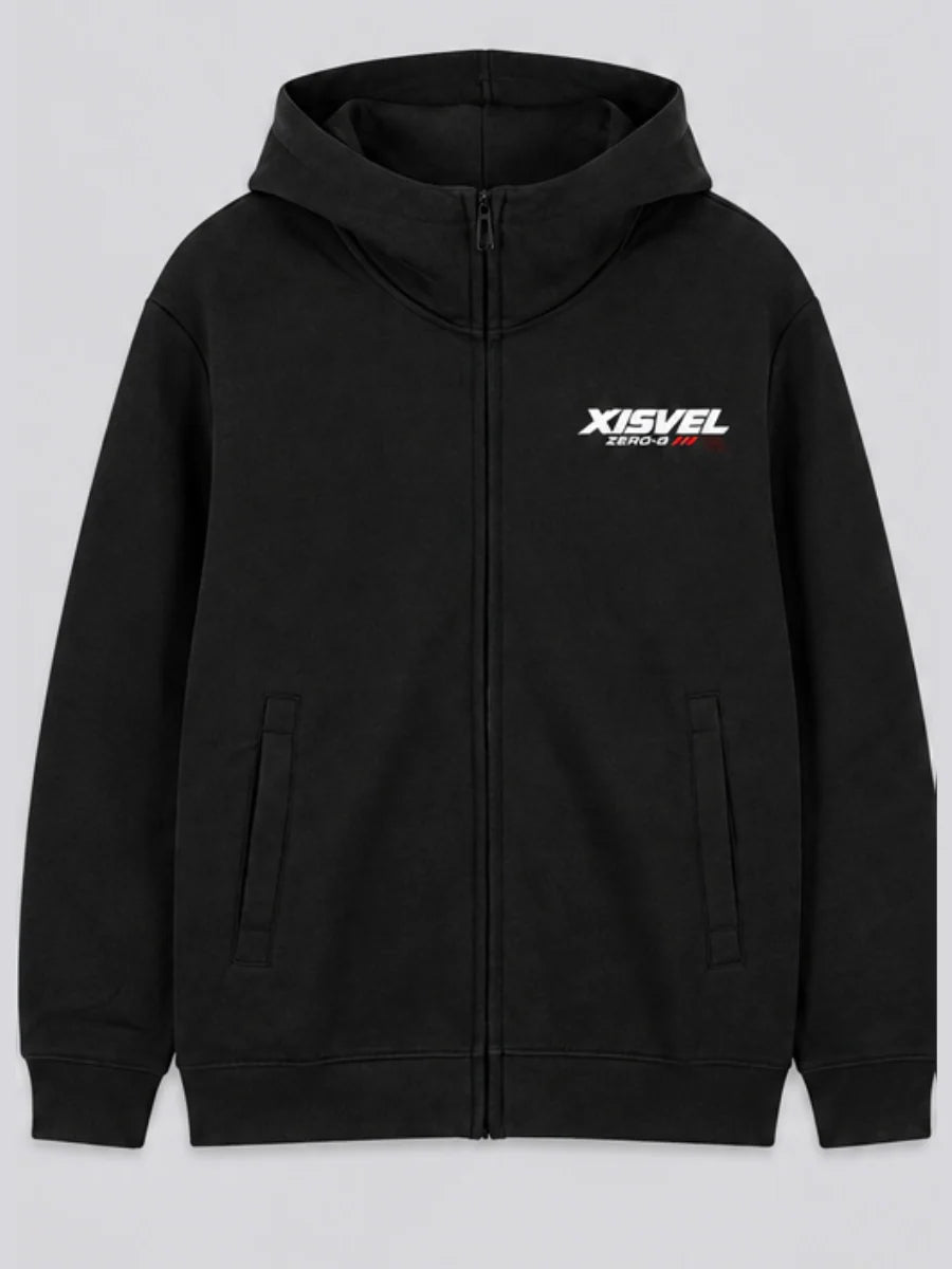 Gravity Is Optional – Full Zip Graphic Hoodie