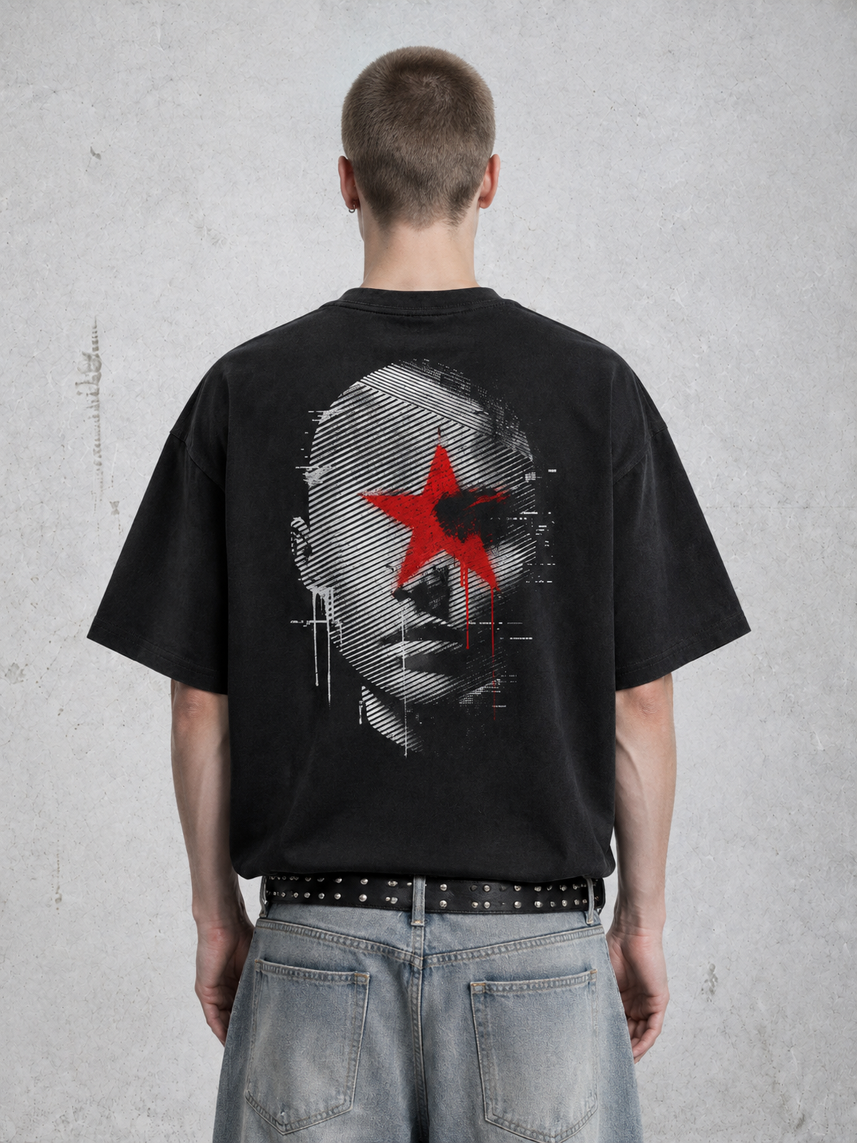 “Star Portrait” Retro Graphic Tee